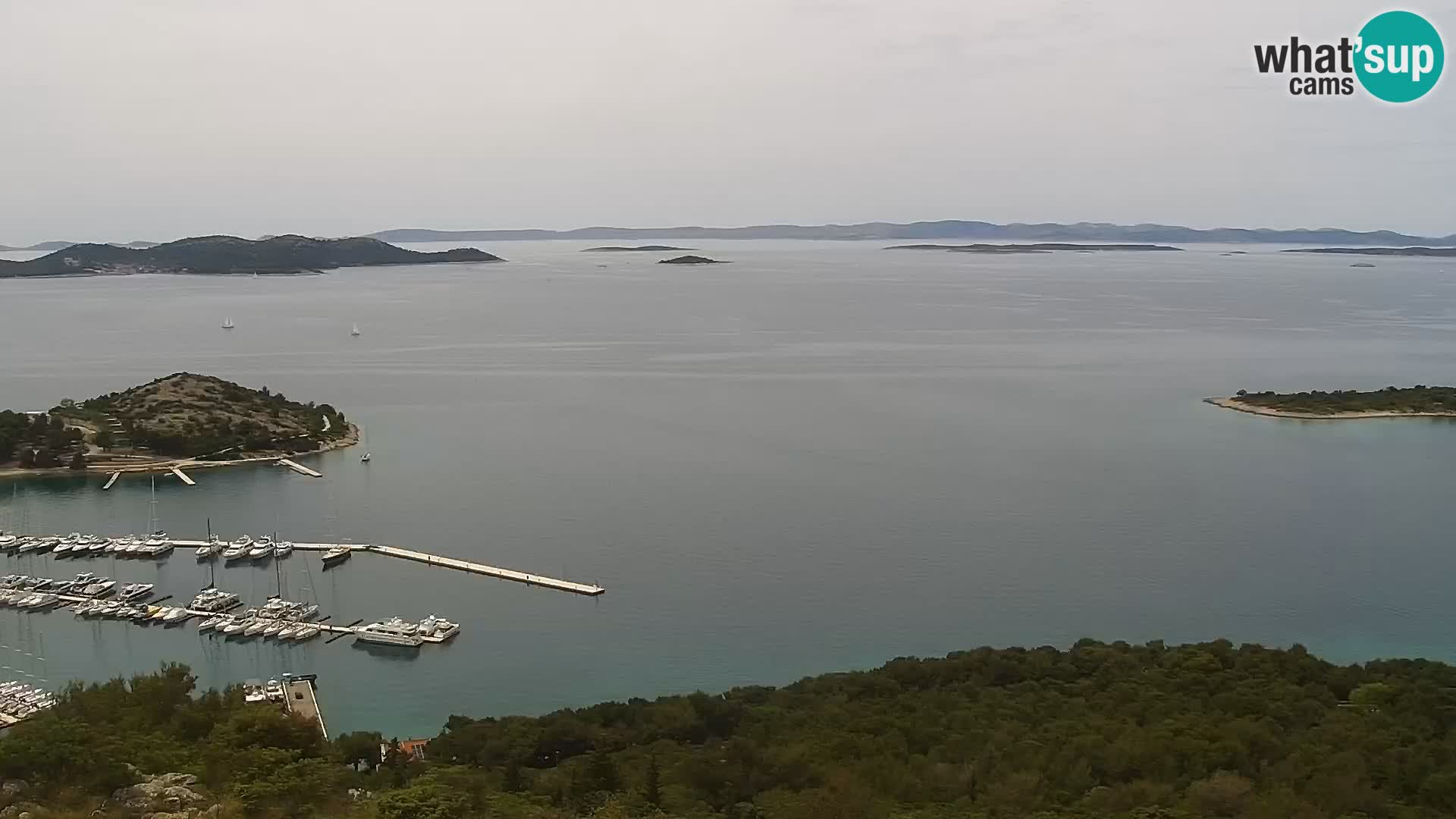 Livecam Pakoštane – Drage – Kornati – Vransko Jezero
