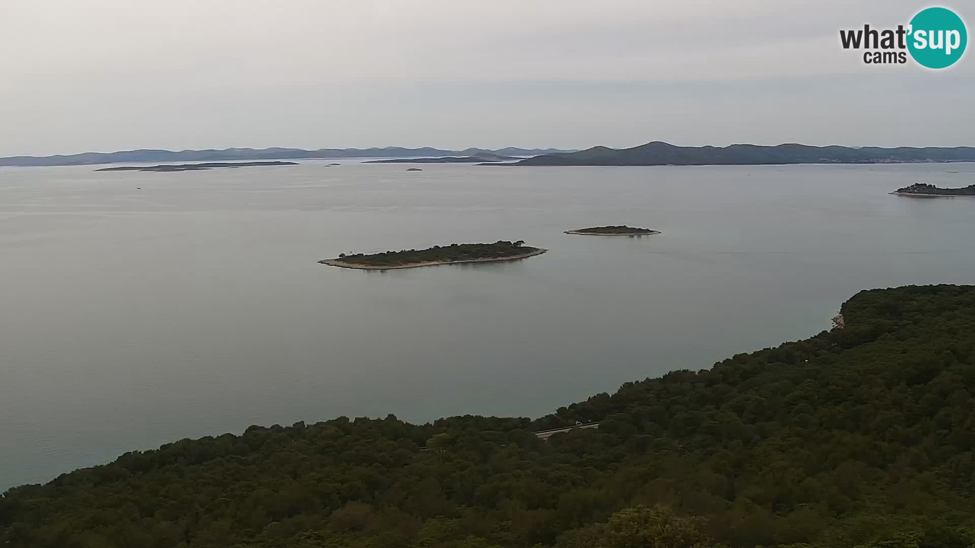 Livecam Pakoštane – Drage – Kornati – Vransko Jezero