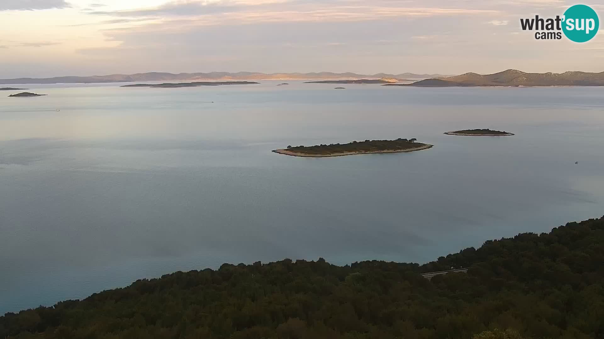 Livecam Pakoštane – Drage – Kornati – Vransko Jezero