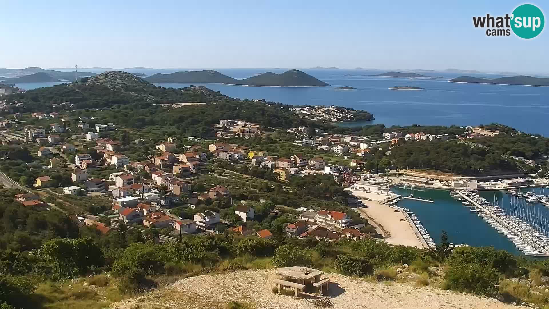 Livecam Pakoštane – Drage – Kornati – Vransko Jezero