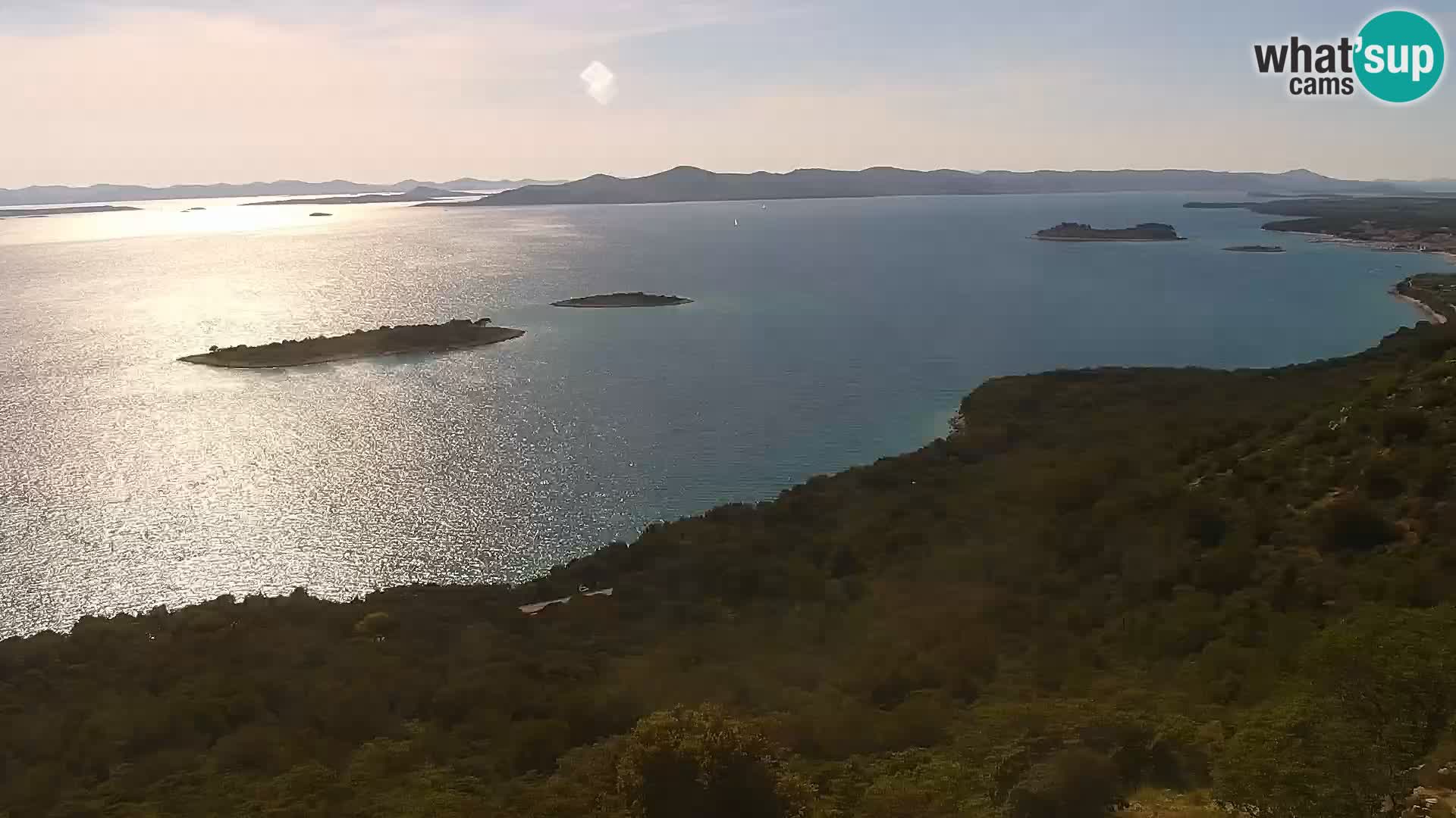 Webcam Pakoštane – Drage – Kornati – Vransko Jezero