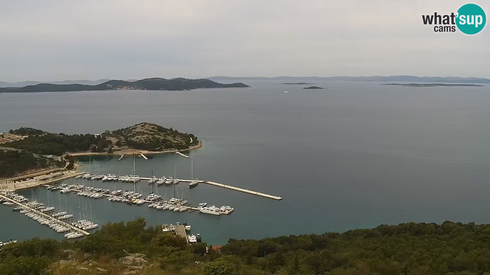 Webcam Pakoštane – Drage – Kornati – Vransko Jezero