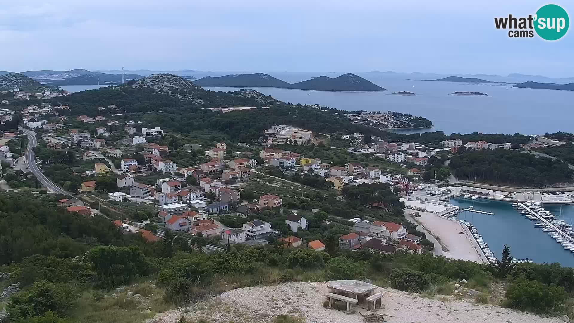 Livecam Pakoštane – Drage – Kornati – Vransko Jezero