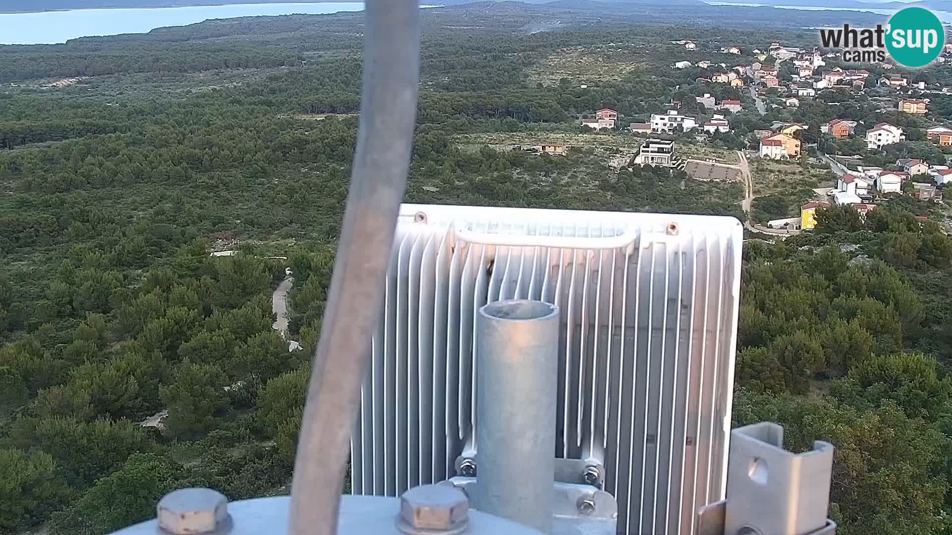 Spletna kamera Pakoštane – Drage – Kornati – Vransko Jezero