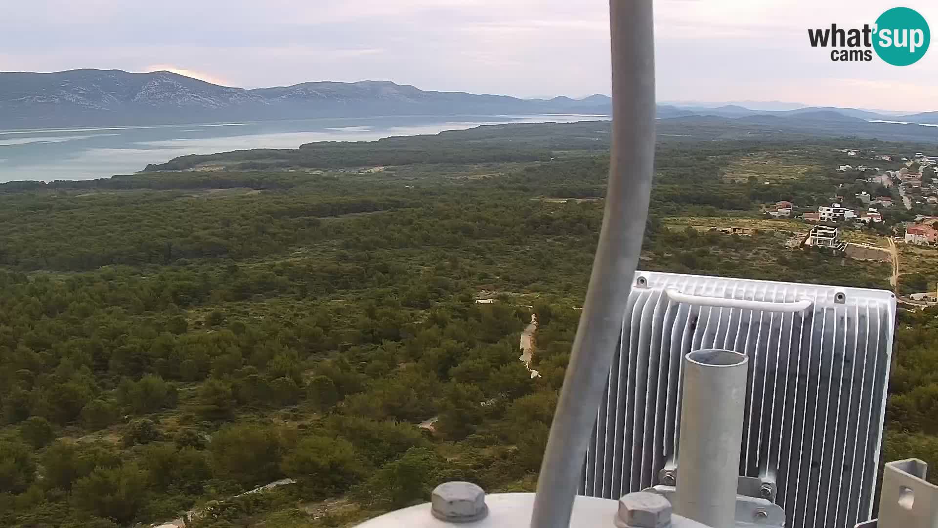Webcam Pakoštane – Drage – Kornati – Vransko Jezero