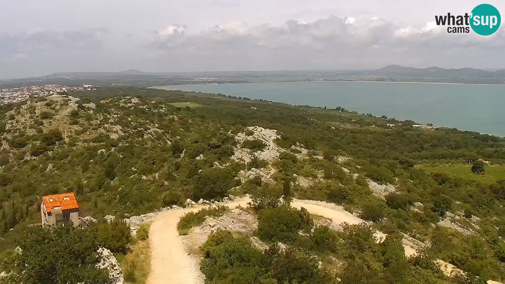 Webcam Pakoštane – Drage – Kornati – Vransko Jezero