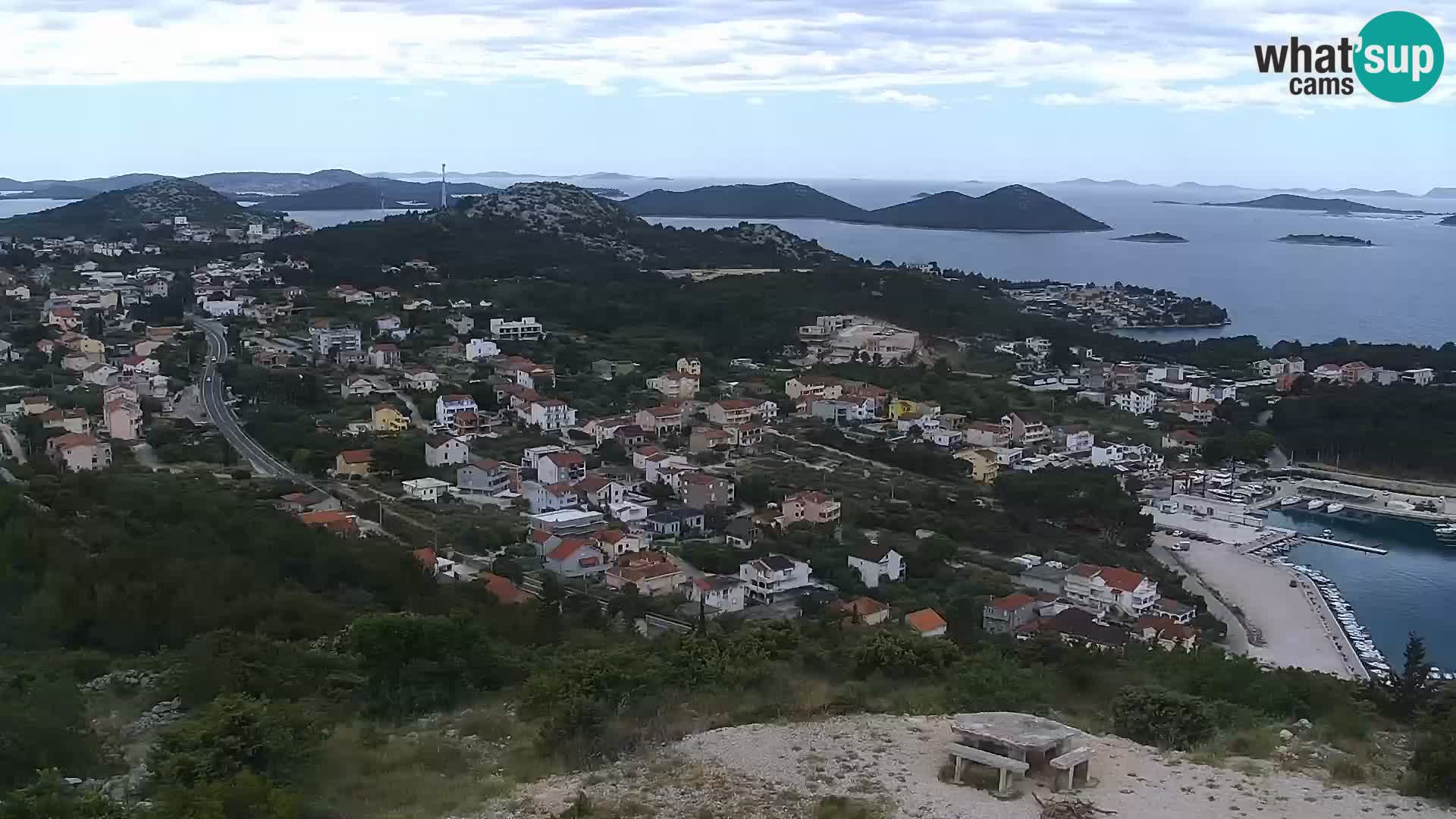 Webcam Pakoštane – Drage – Kornati – Vransko Jezero