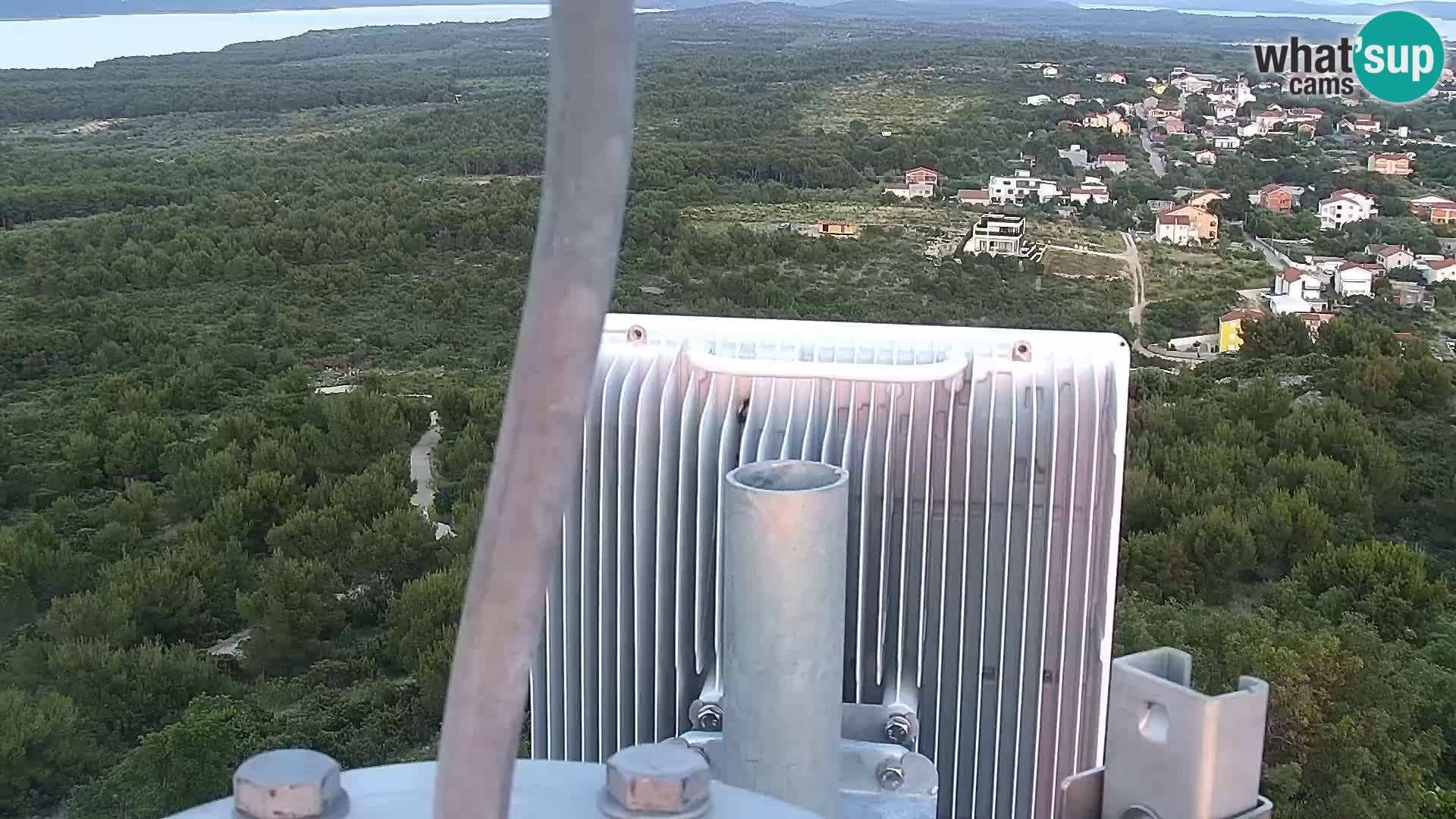 Spletna kamera Pakoštane – Drage – Kornati – Vransko Jezero