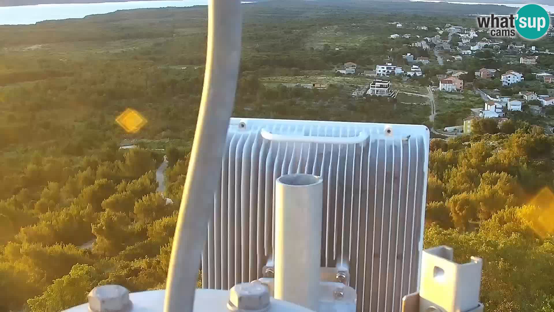 Webcam Pakoštane – Drage – Kornati – Vransko Jezero