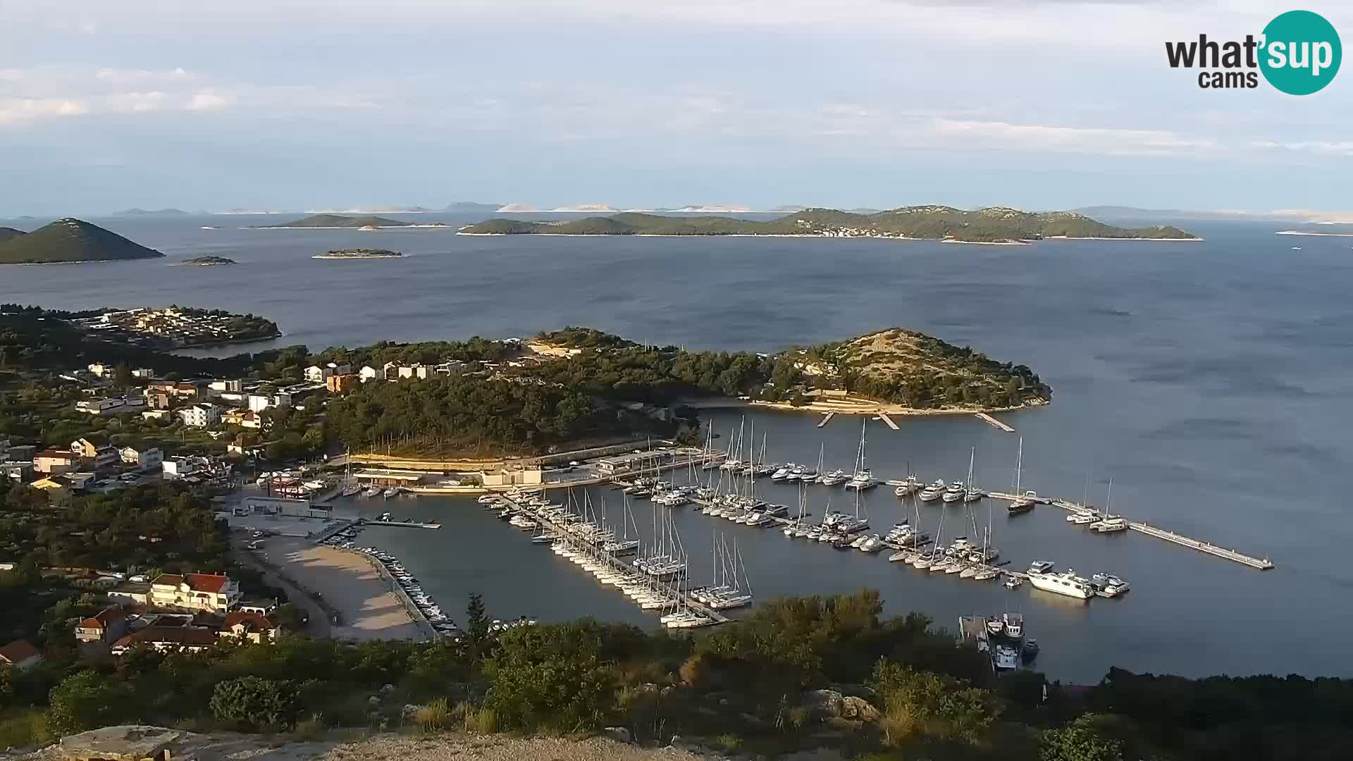 Webcam Pakoštane – Drage – Kornati – Vransko Jezero