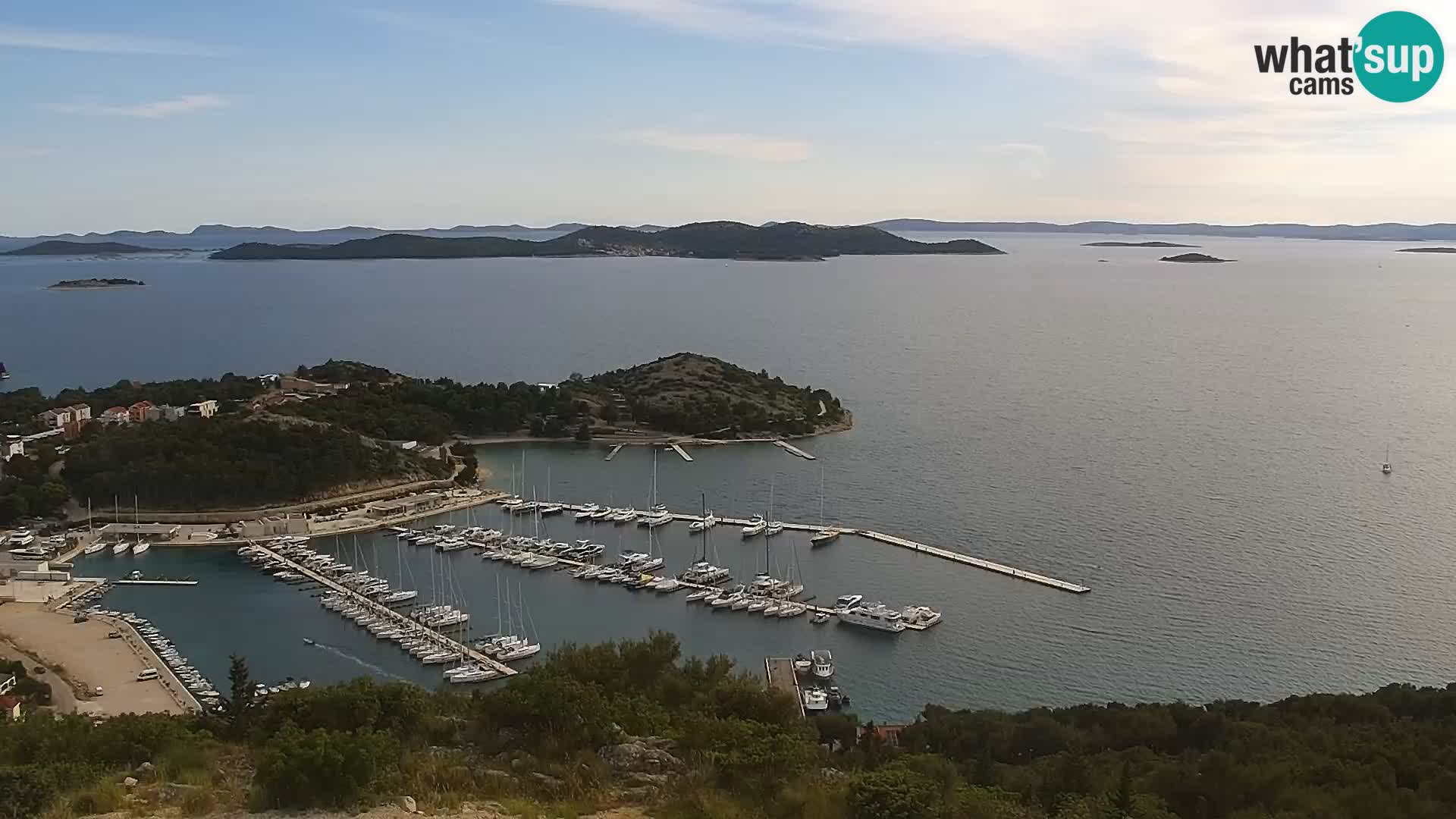 Webcam Pakoštane – Drage – Kornati – Vransko Jezero