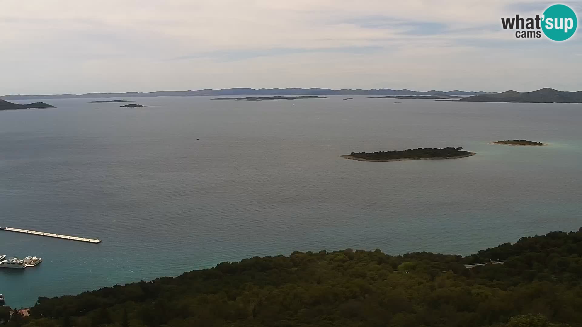 Live cam Pakoštane – Drage – Kornati – Vransko Jezero