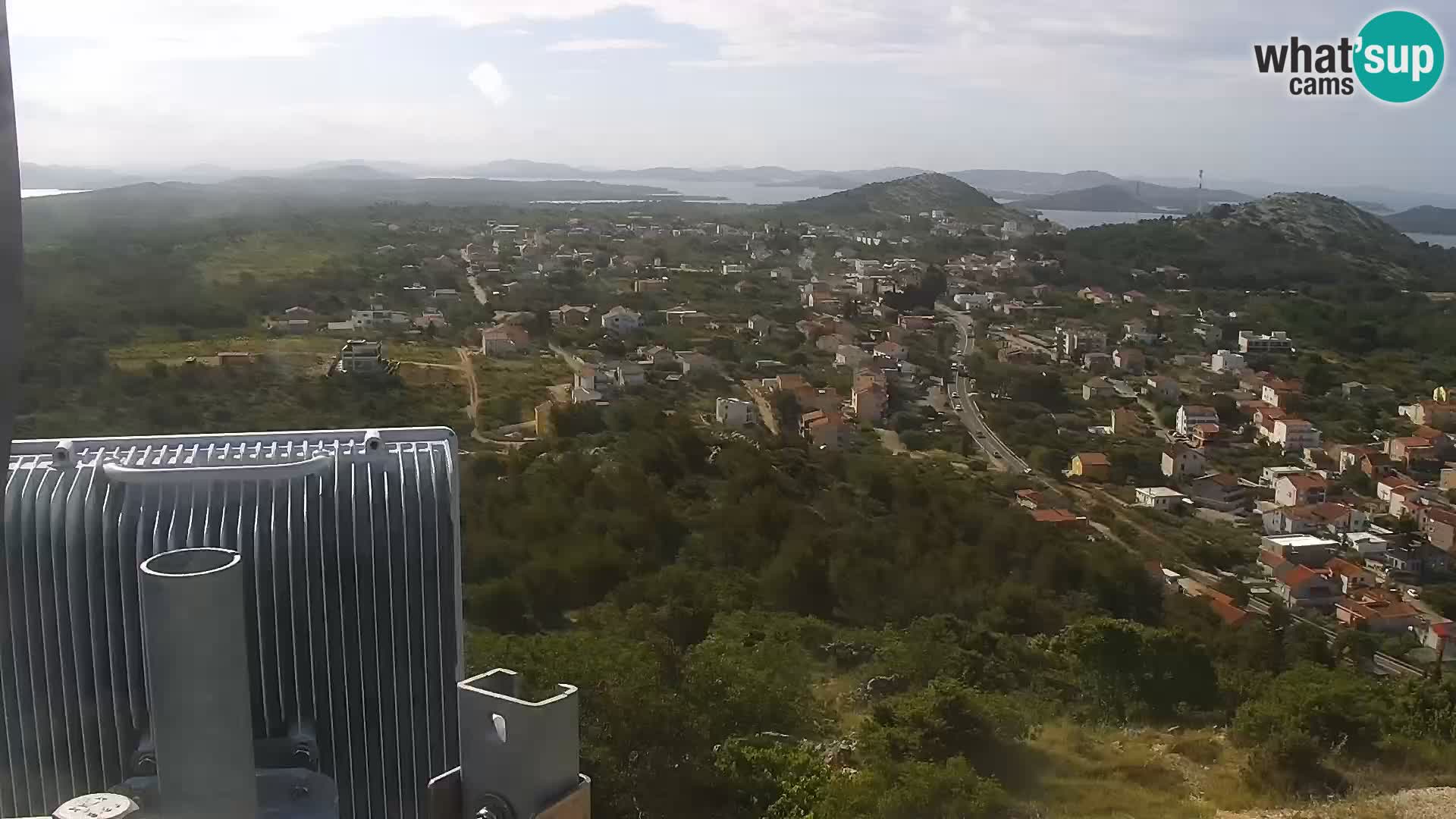 Spletna kamera Pakoštane – Drage – Kornati – Vransko Jezero
