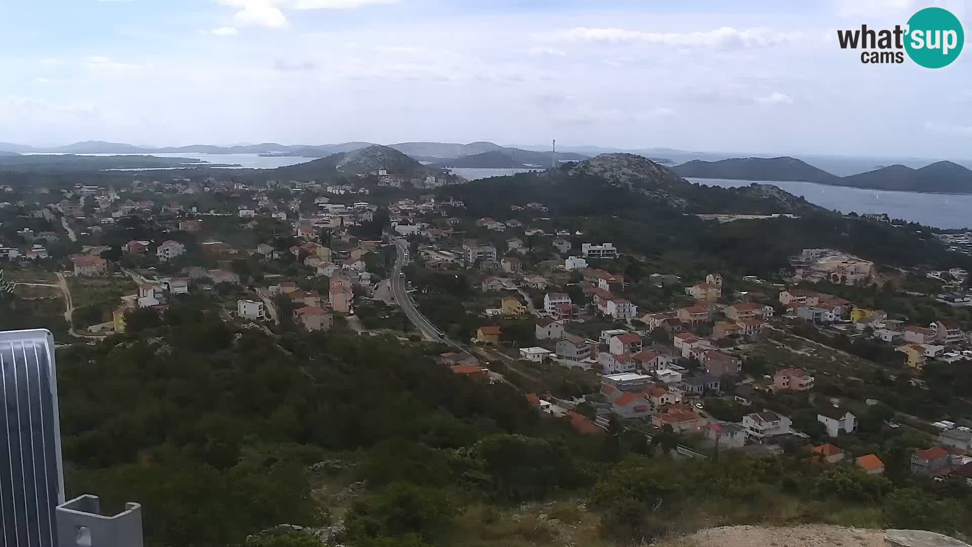 Spletna kamera Pakoštane – Drage – Kornati – Vransko Jezero