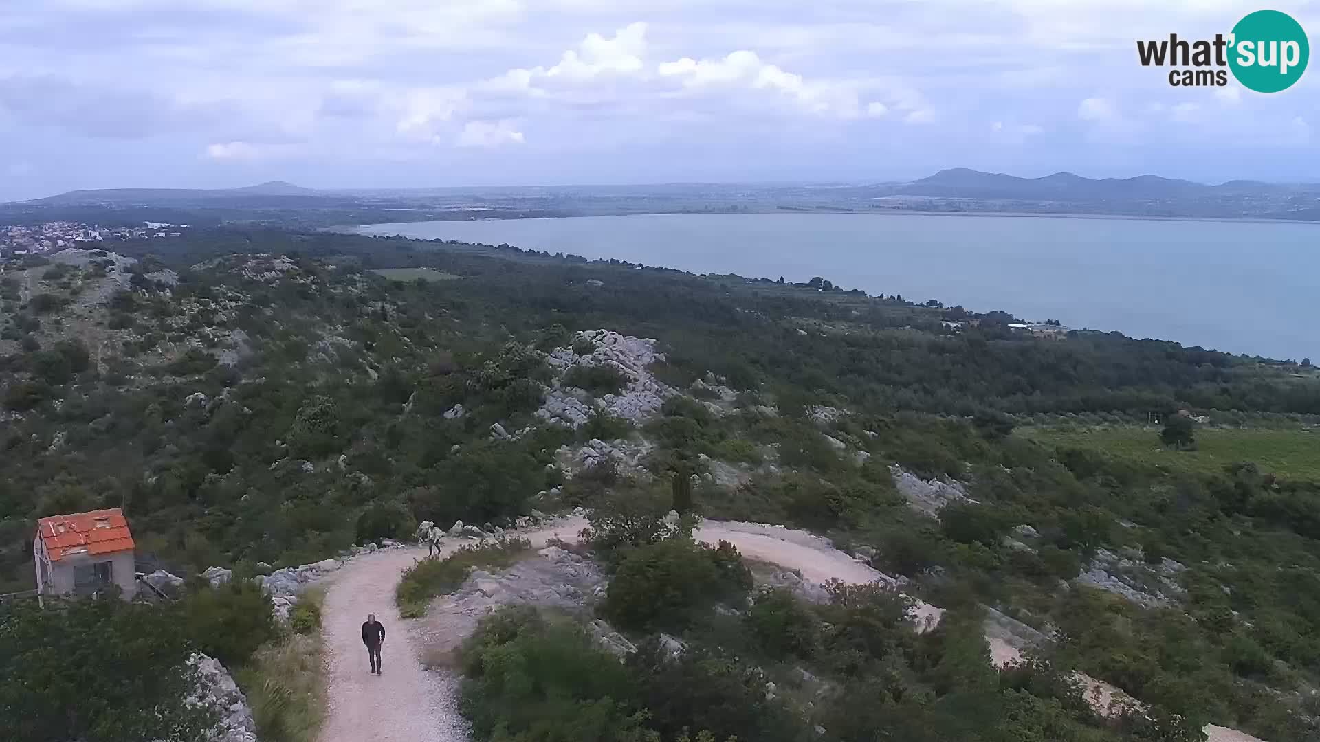 Spletna kamera Pakoštane – Drage – Kornati – Vransko Jezero