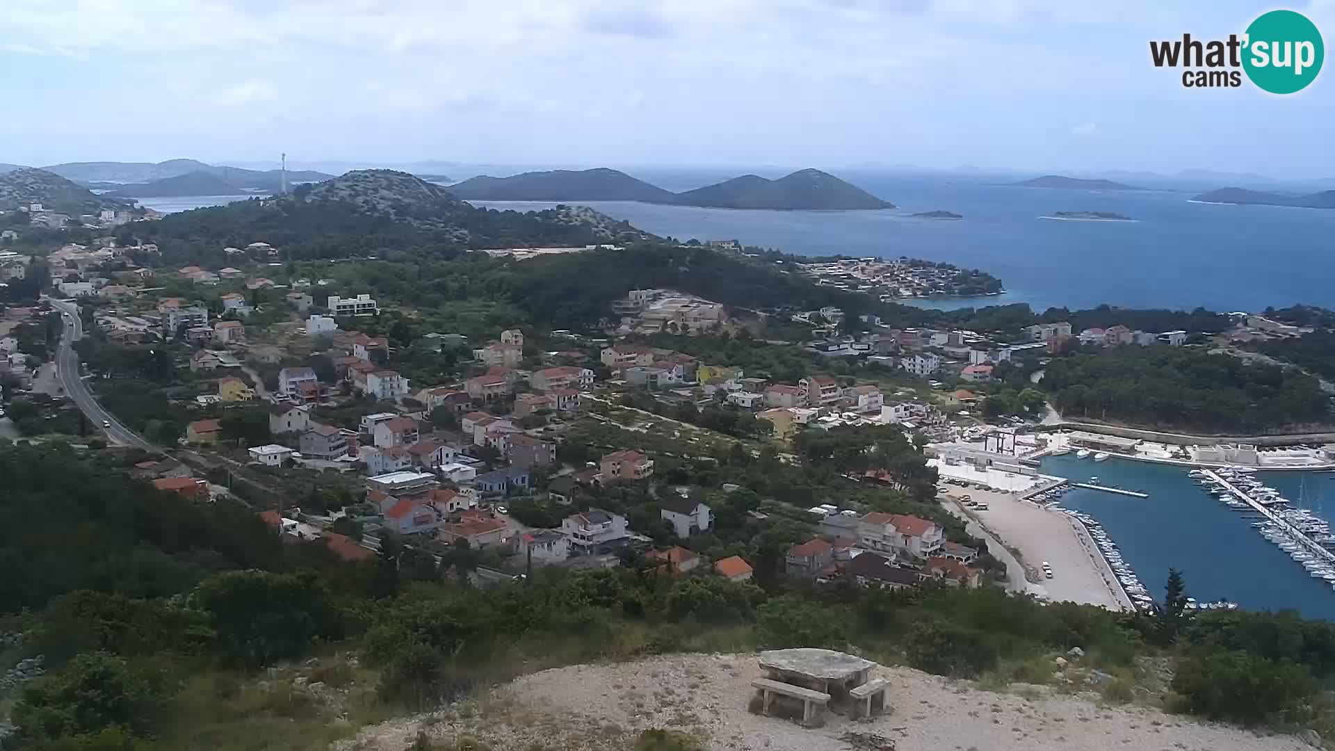 Live cam Pakoštane – Drage – Kornati – Vransko Jezero