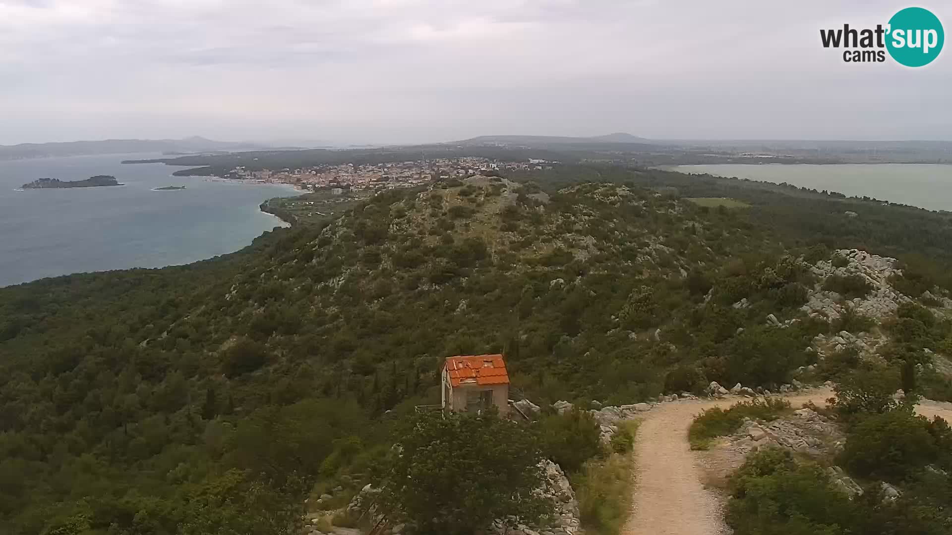 Livecam Pakoštane – Drage – Kornati – Vransko Jezero