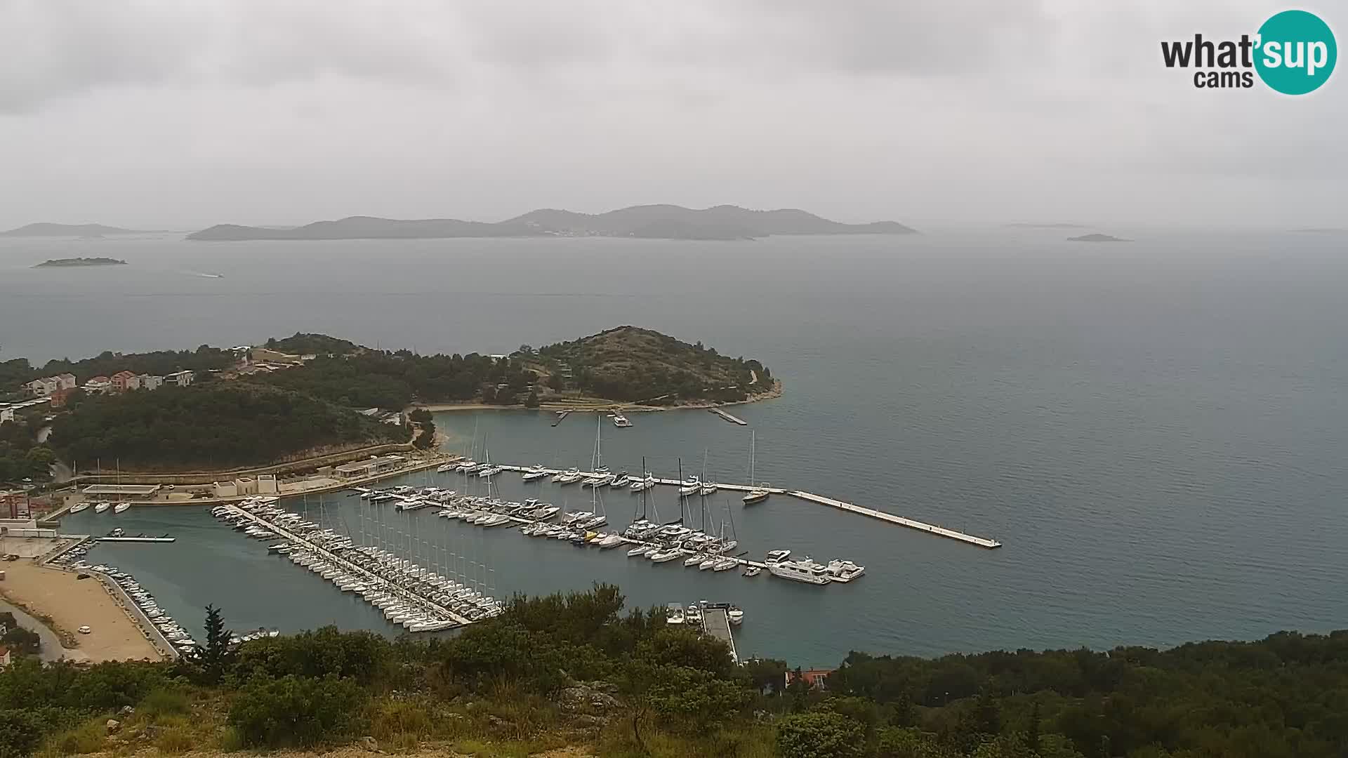 Webcam Pakoštane – Drage – Kornati – Vransko Jezero