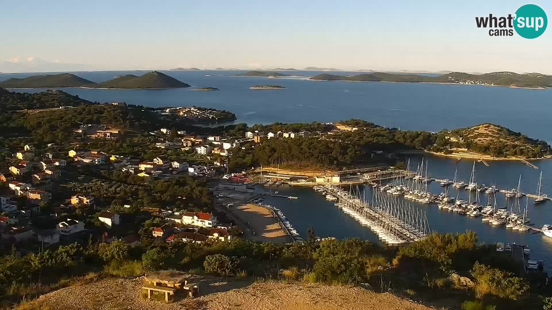 Live cam Pakoštane – Drage – Kornati – Vransko Jezero