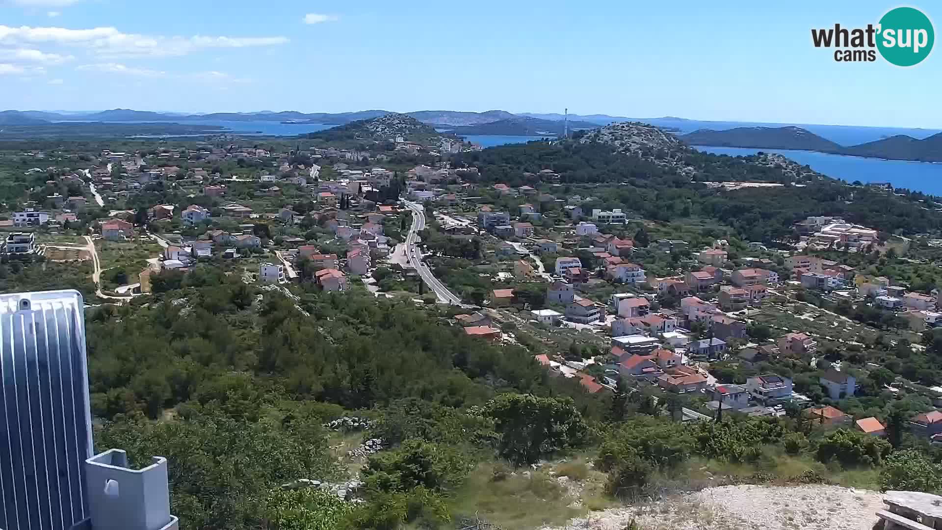 Webcam Pakoštane – Drage – Kornati – Vransko Jezero