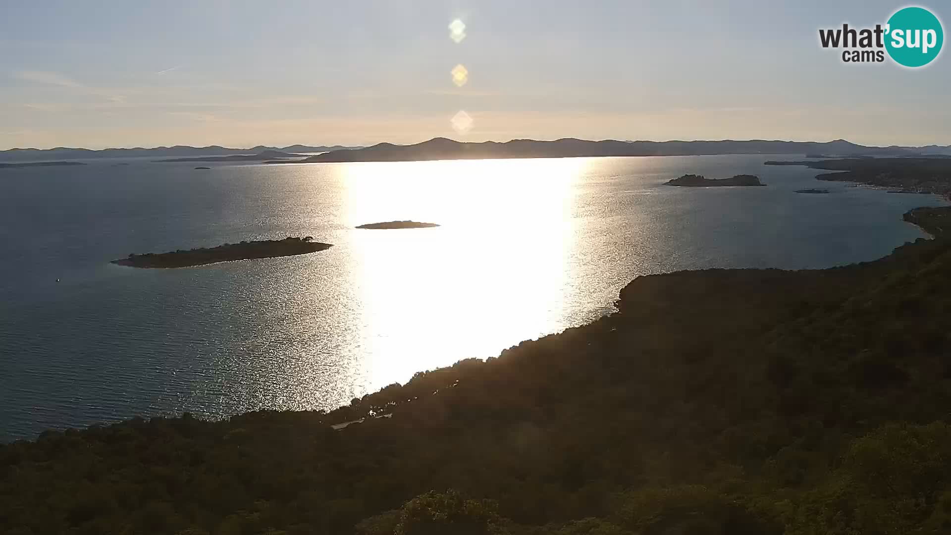 Webcam Pakoštane – Drage – Kornati – Vransko Jezero