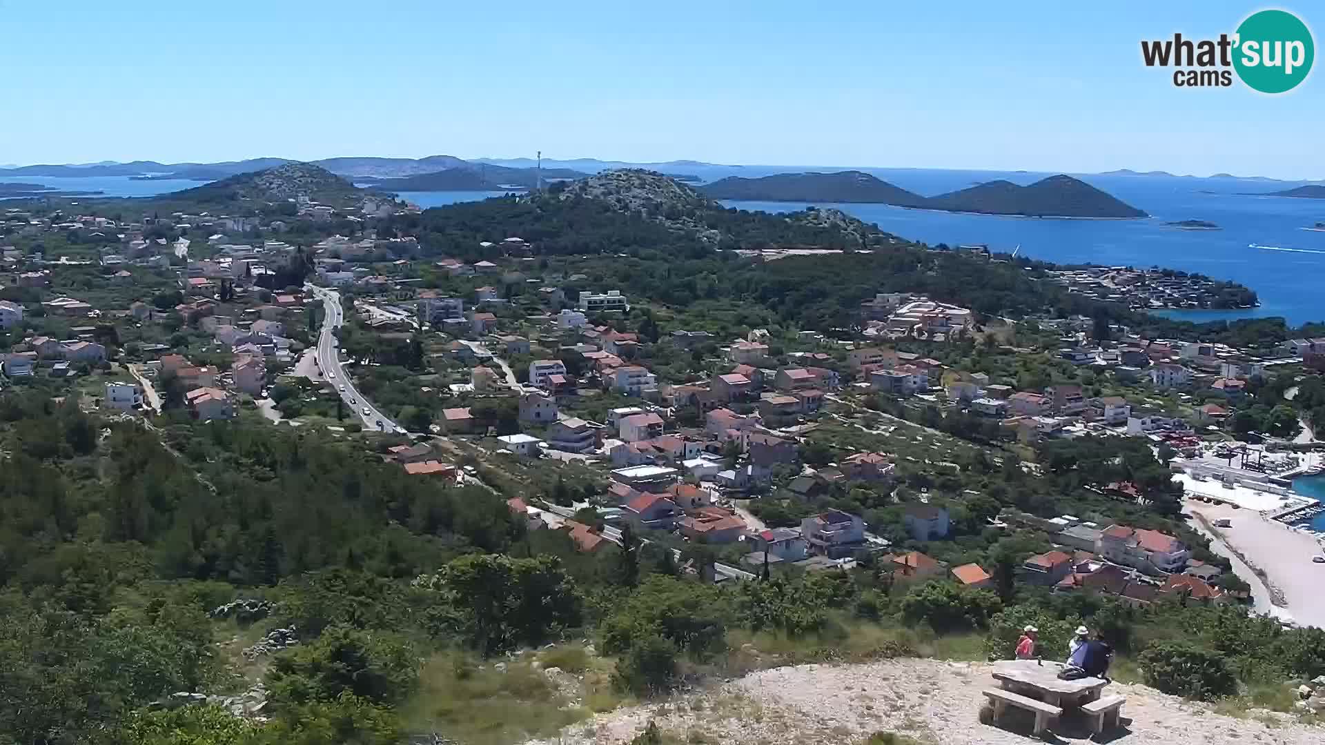 Livecam Pakoštane – Drage – Kornati – Vransko Jezero