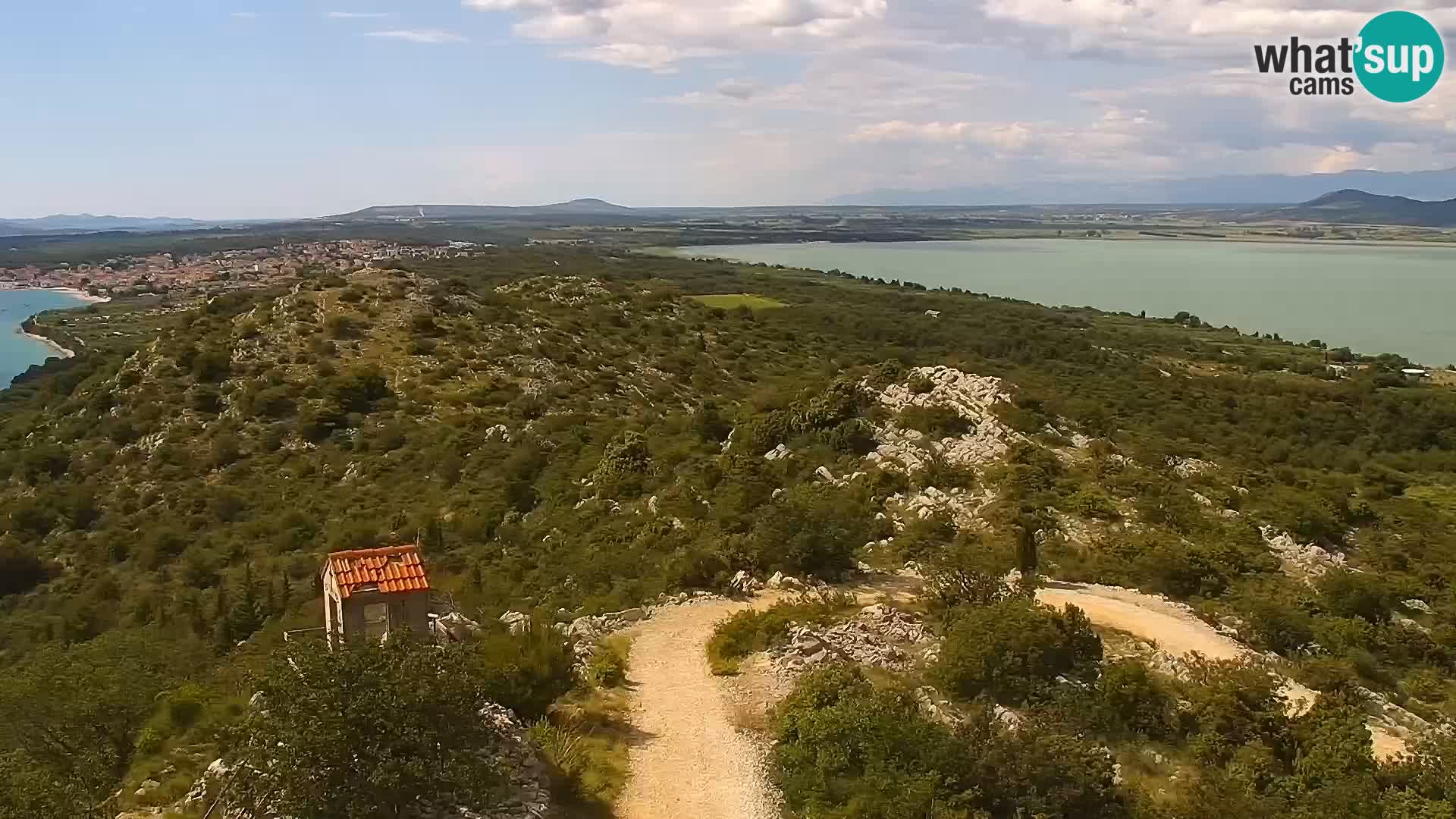 Livecam Pakoštane – Drage – Kornati – Vransko Jezero