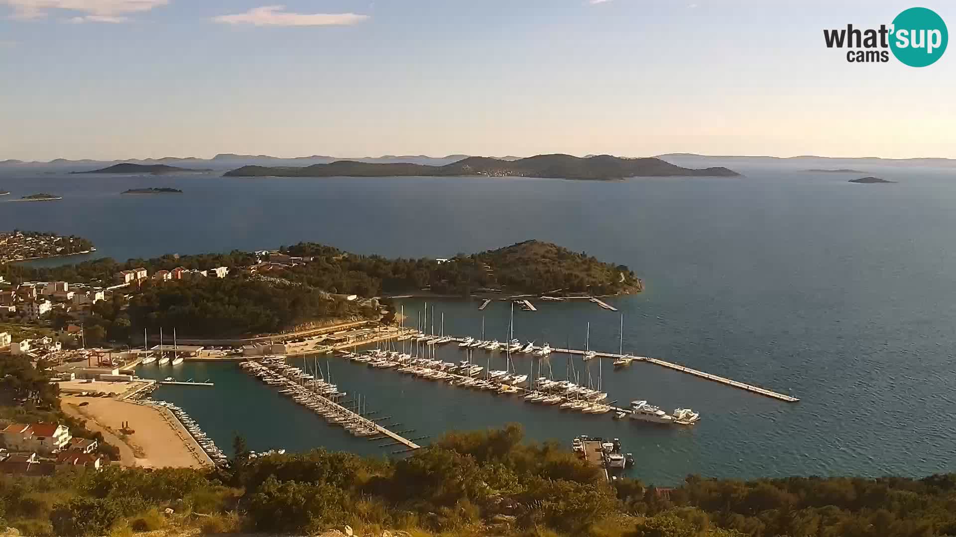 Livecam Pakoštane – Drage – Kornati – Vransko Jezero