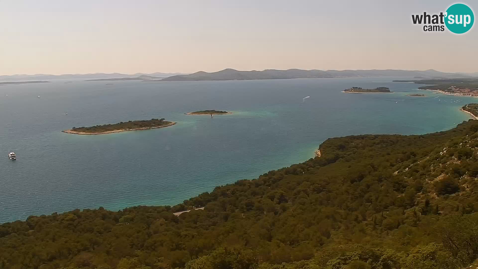 Livecam Pakoštane – Drage – Kornati – Vransko Jezero