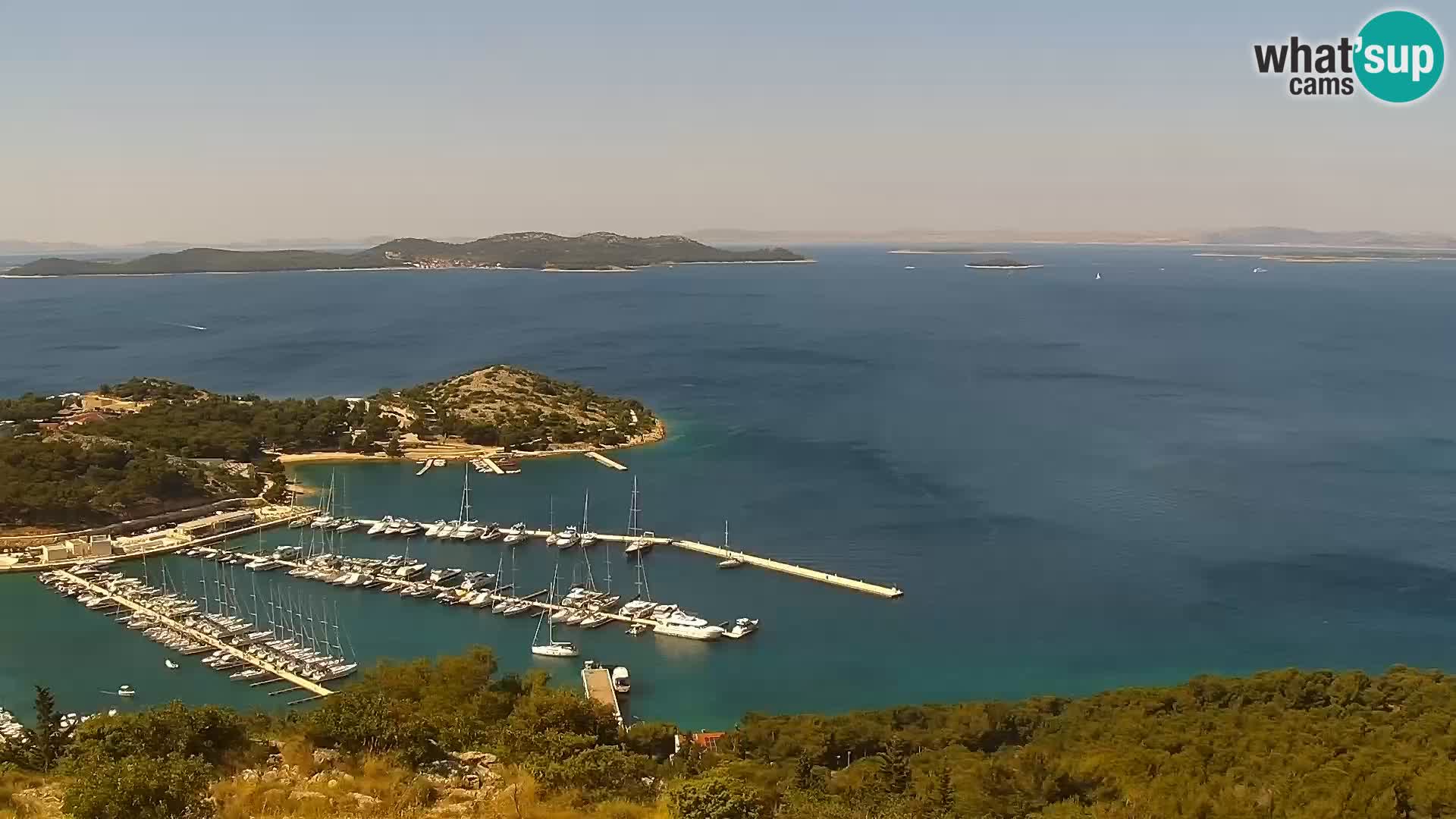 Webcam Pakoštane – Drage – Kornati – Vransko Jezero