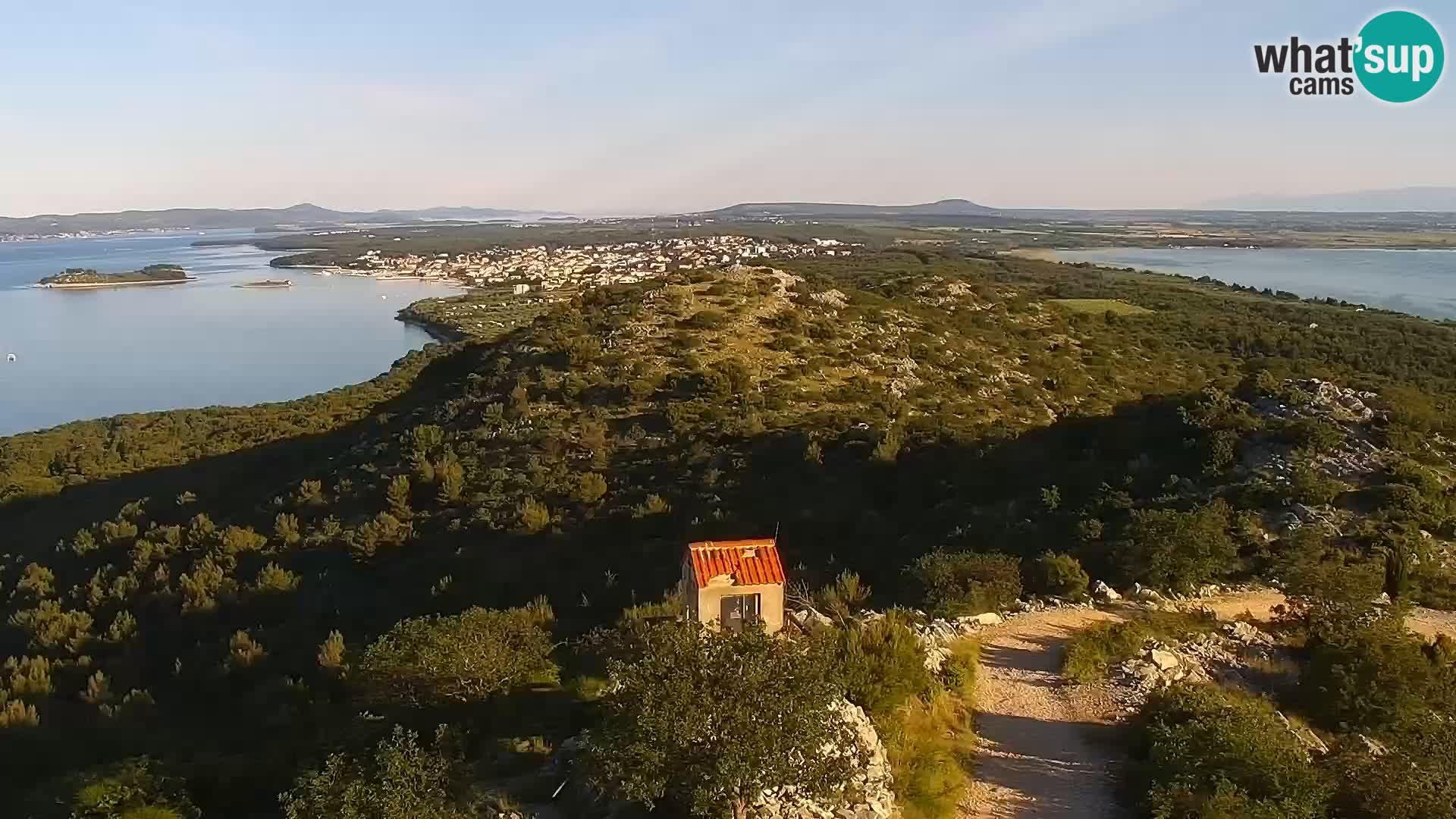 Webcam Pakoštane – Drage – Kornati – Vransko Jezero