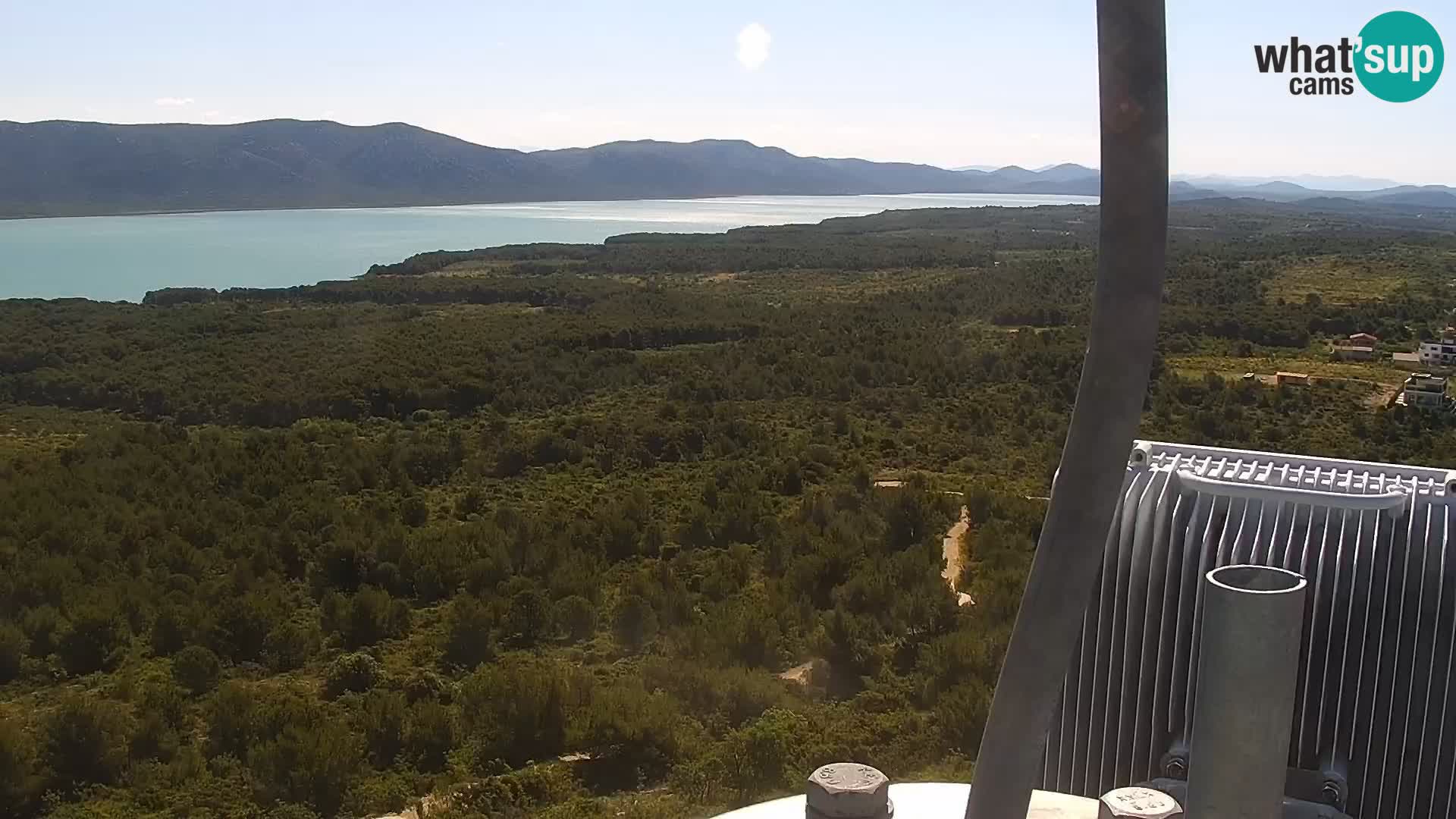 Webcam Pakoštane – Drage – Kornati – Vransko Jezero