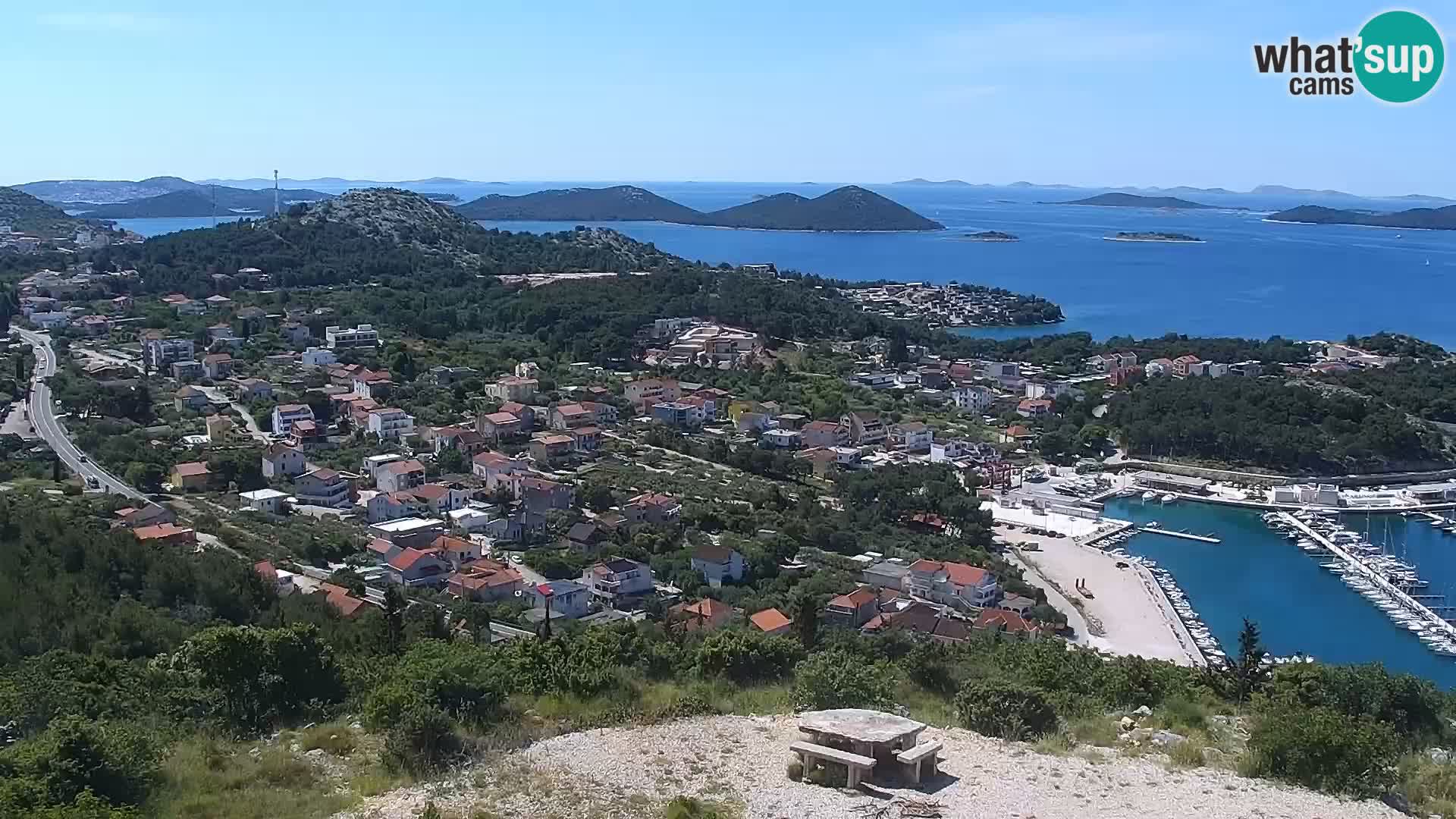 Webcam Pakoštane – Drage – Kornati – Vransko Jezero