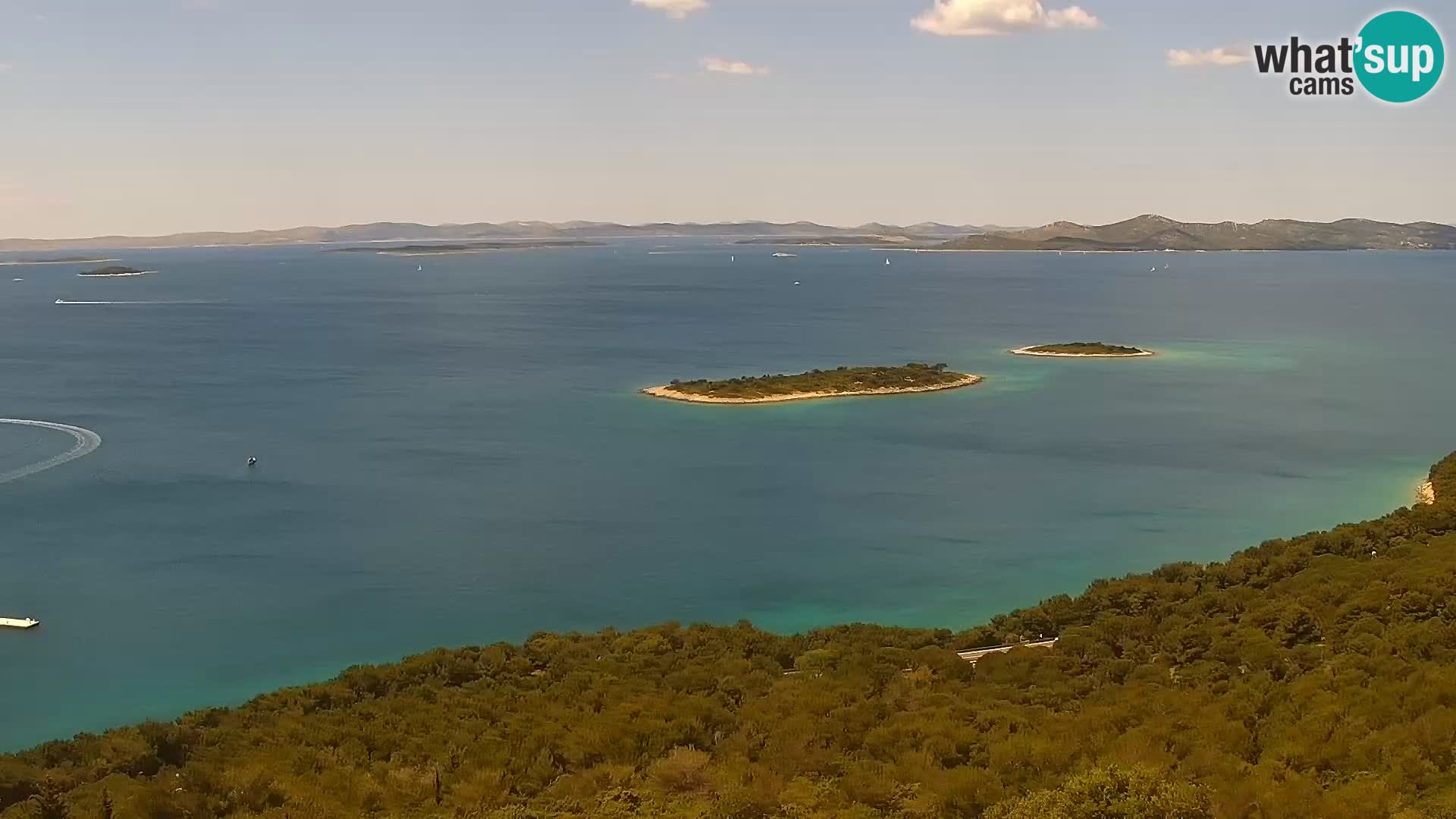 Live cam Pakoštane – Drage – Kornati – Vransko Jezero
