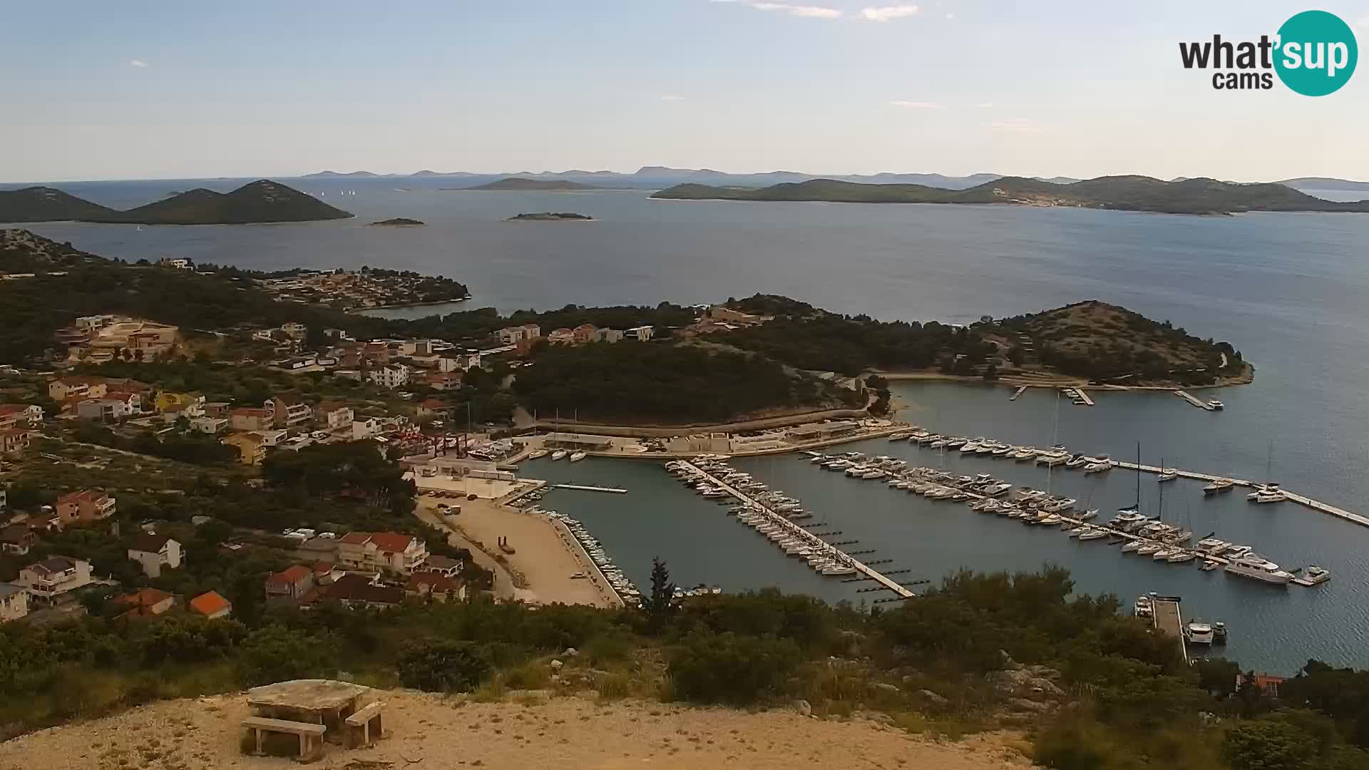 Live cam Pakoštane – Drage – Kornati – Vransko Jezero