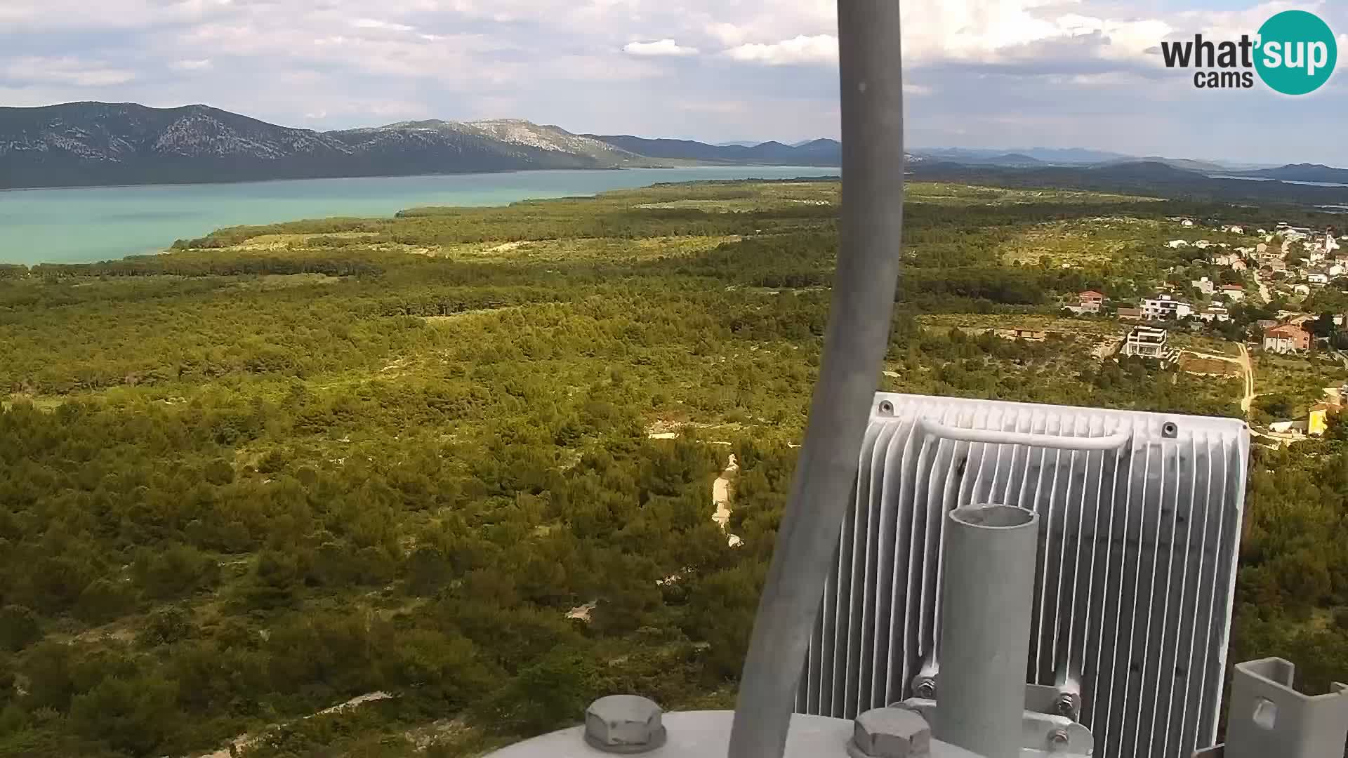 Webcam Pakoštane – Drage – Kornati – Vransko Jezero
