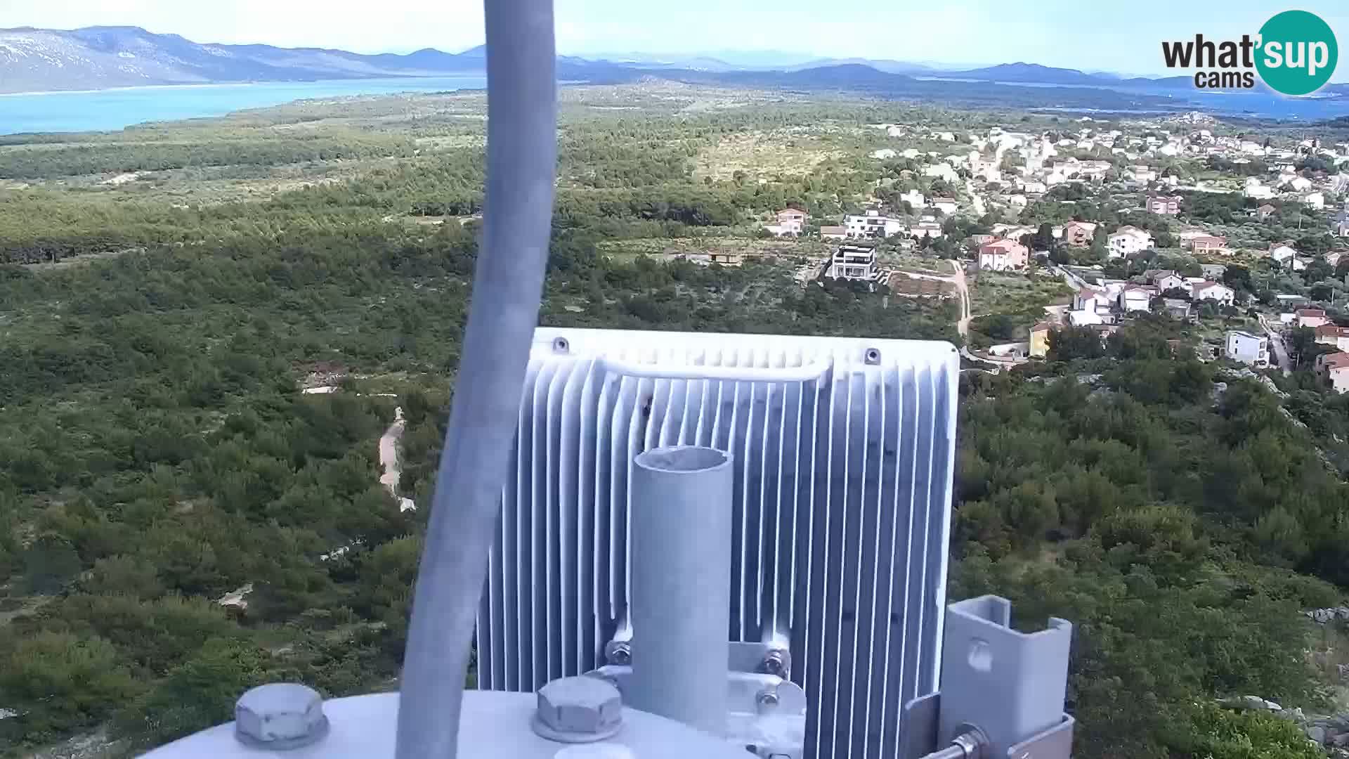 Spletna kamera Pakoštane – Drage – Kornati – Vransko Jezero