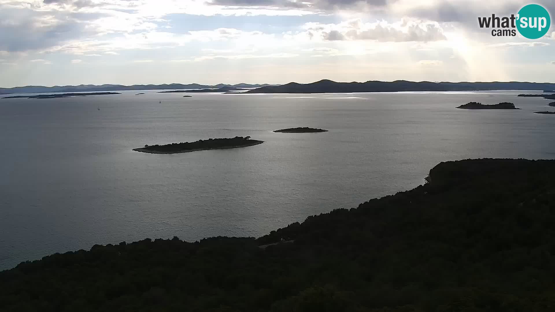 Webcam Pakoštane – Drage – Kornati – Vransko Jezero
