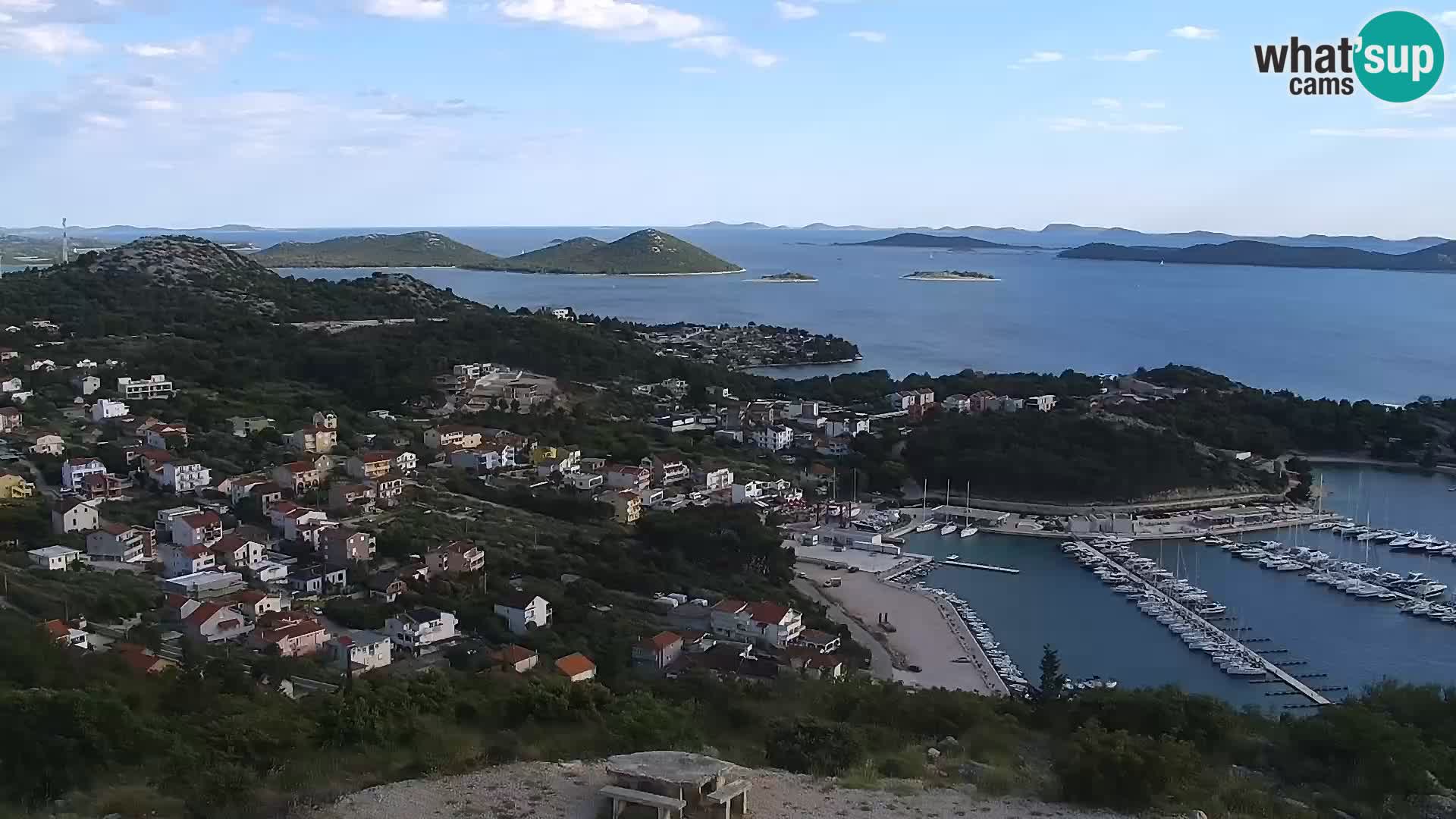 Webcam Pakoštane – Drage – Kornati – Vransko Jezero