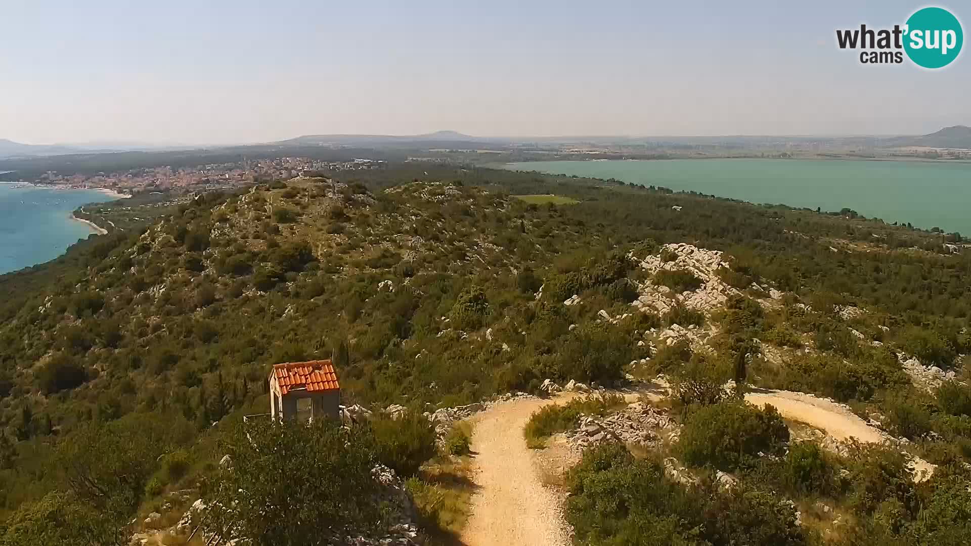 Webcam Pakoštane – Drage – Kornati – Vransko Jezero