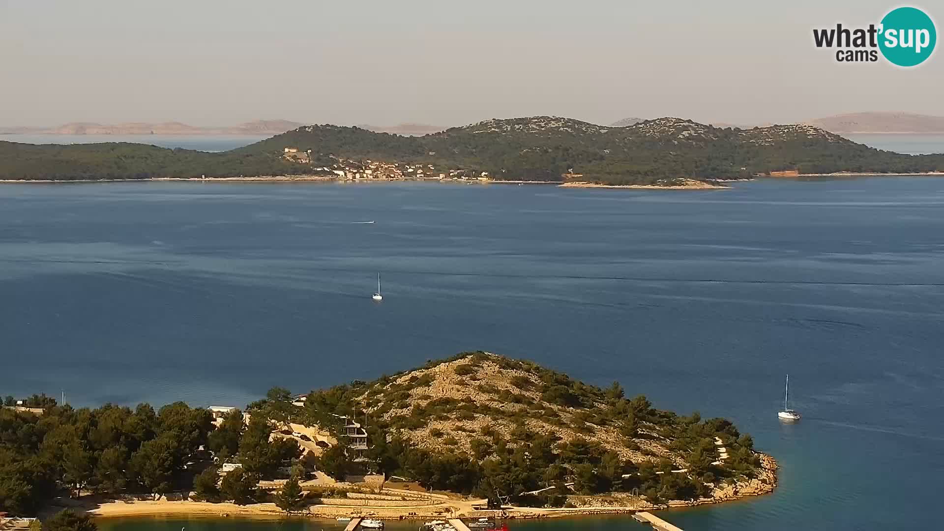 Webcam Pakoštane – Drage – Kornati – Vransko Jezero
