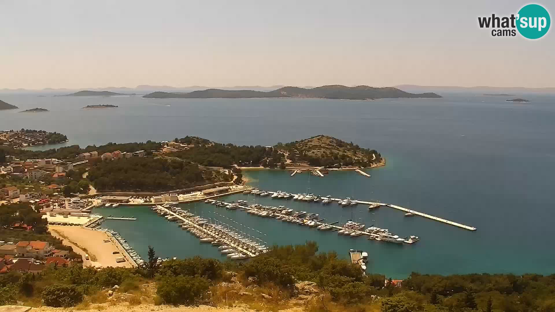 Live cam Pakoštane – Drage – Kornati – Vransko Jezero