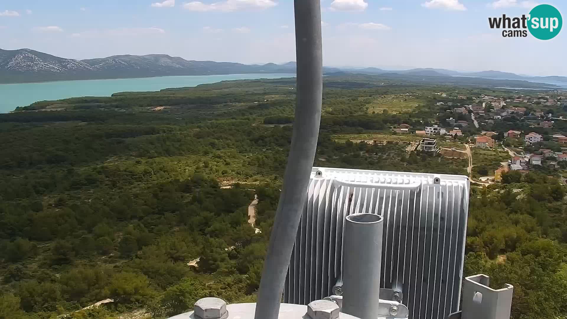 Webcam Pakoštane – Drage – Kornati – Vransko Jezero