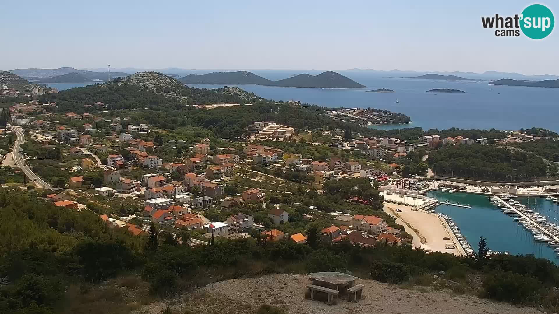 Live cam Pakoštane – Drage – Kornati – Vransko Jezero