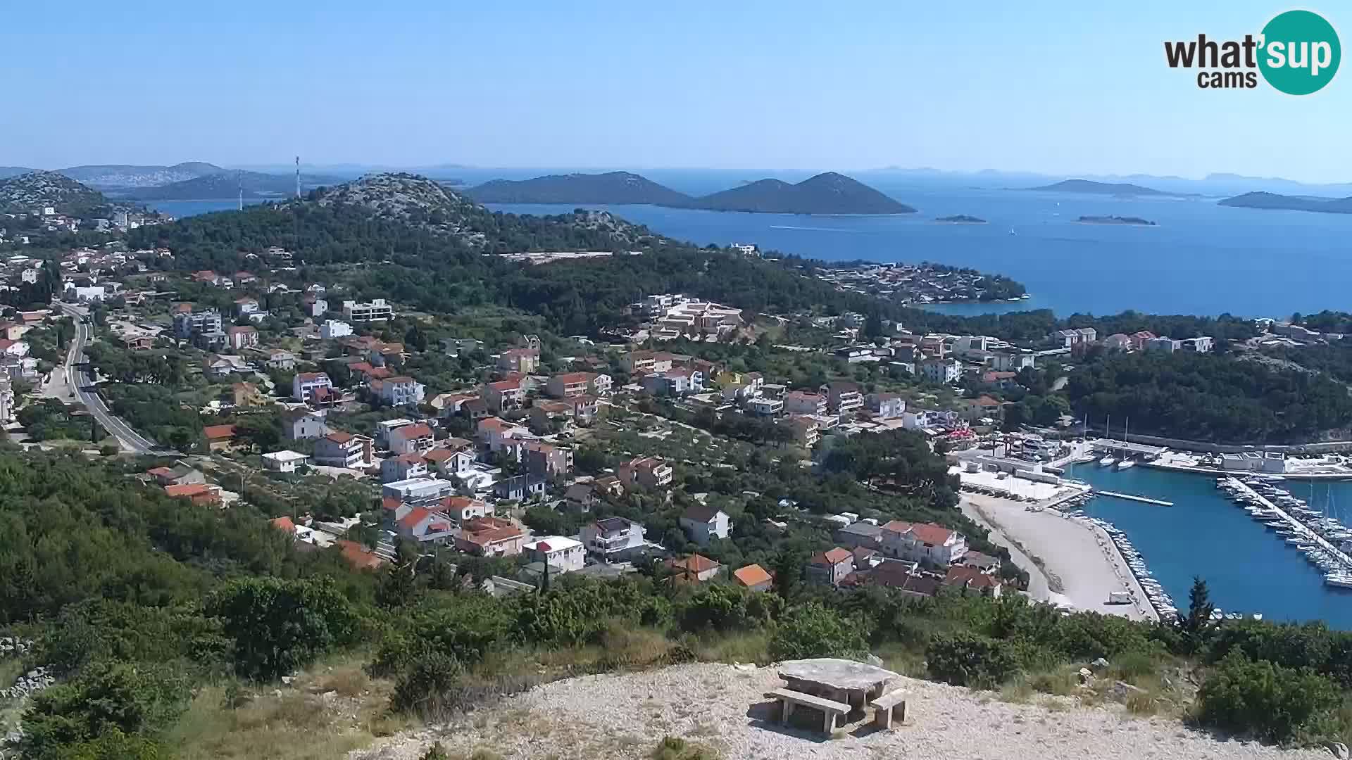 Livecam Pakoštane – Drage – Kornati – Vransko Jezero