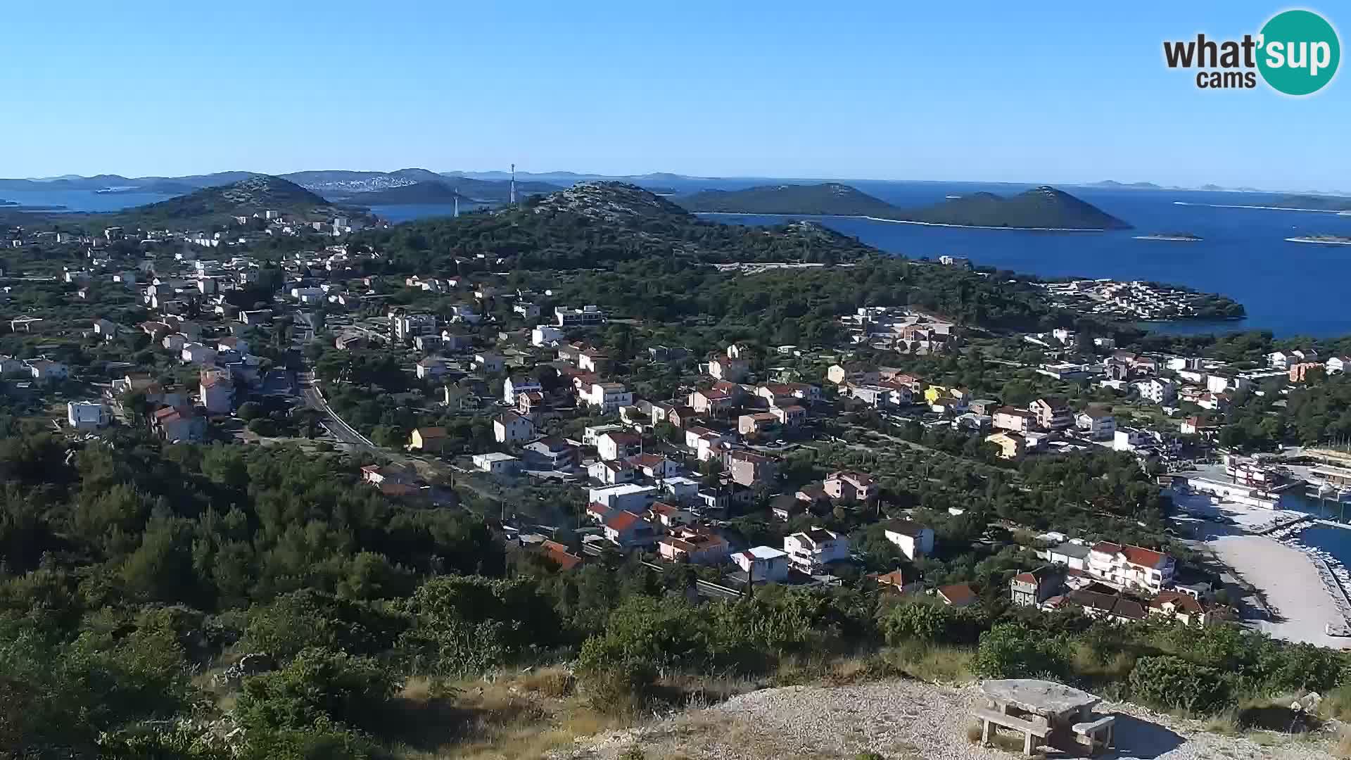 Livecam Pakoštane – Drage – Kornati – Vransko Jezero