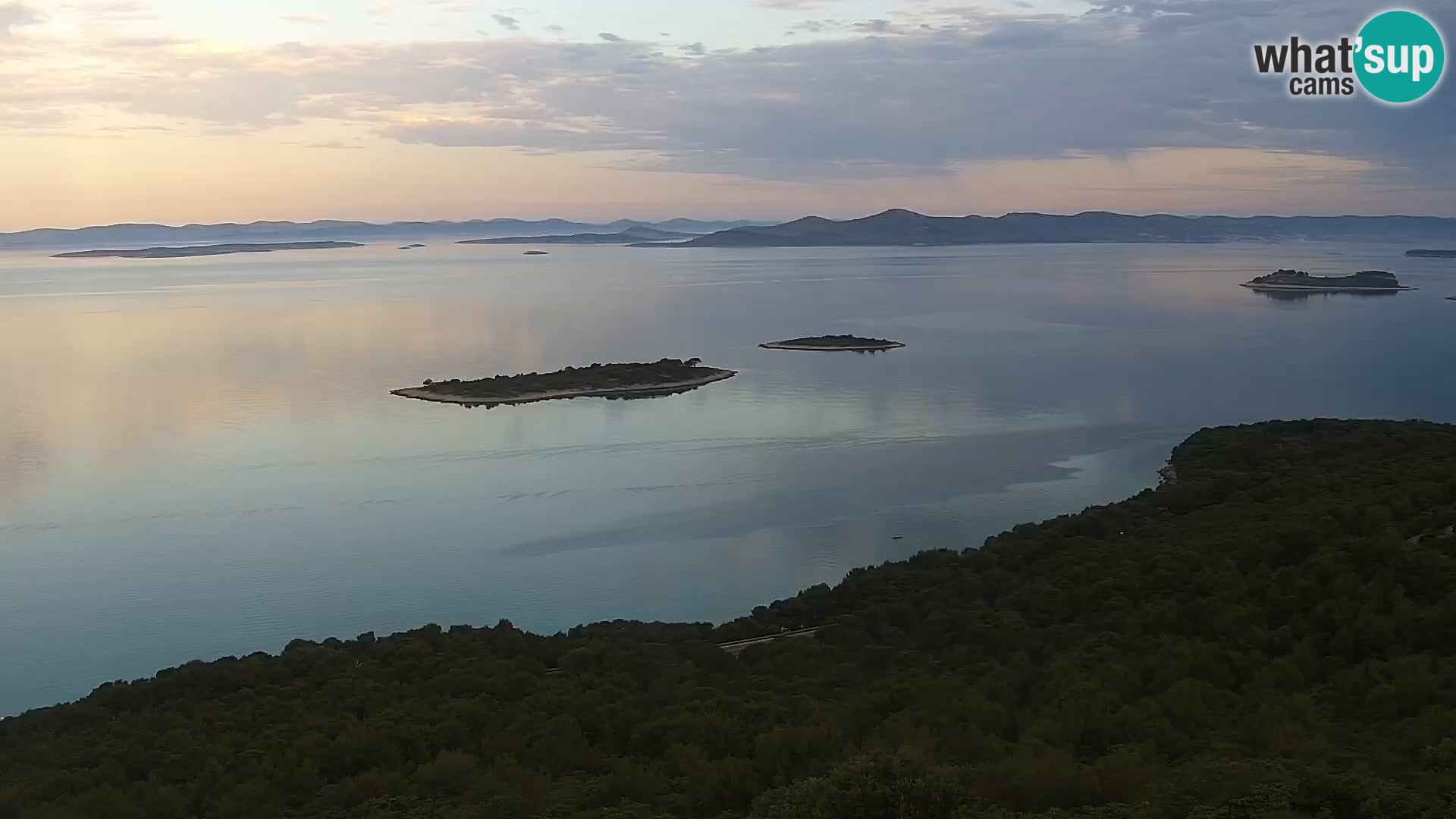 Webcam Pakoštane – Drage – Kornati – Vransko Jezero
