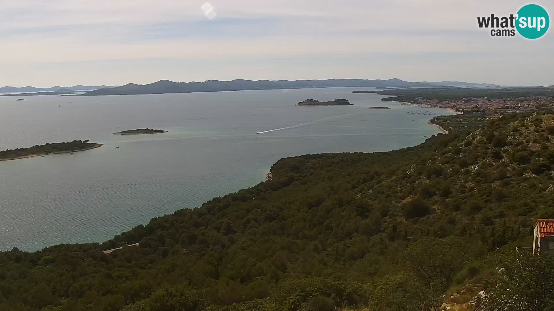 Live cam Pakoštane – Drage – Kornati – Vransko Jezero