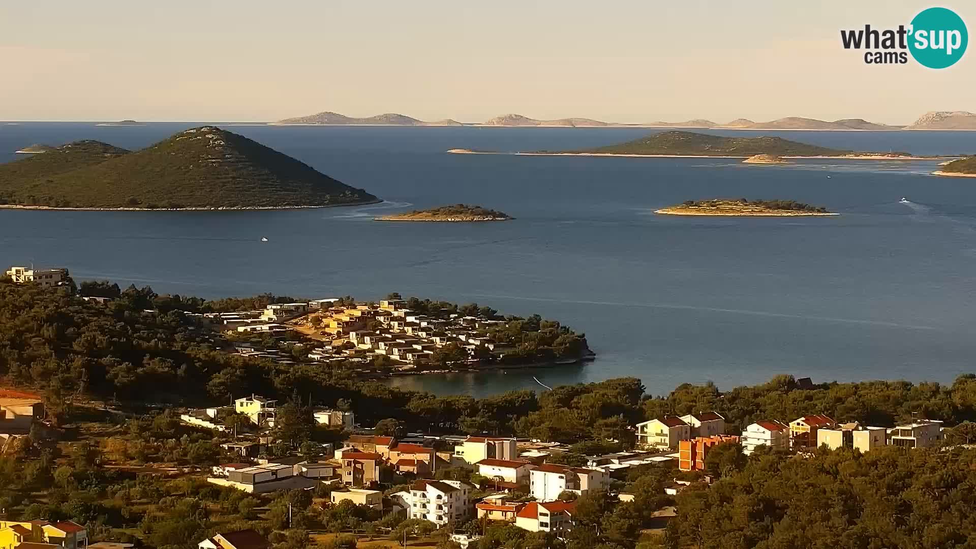 Live cam Pakoštane – Drage – Kornati – Vransko Jezero