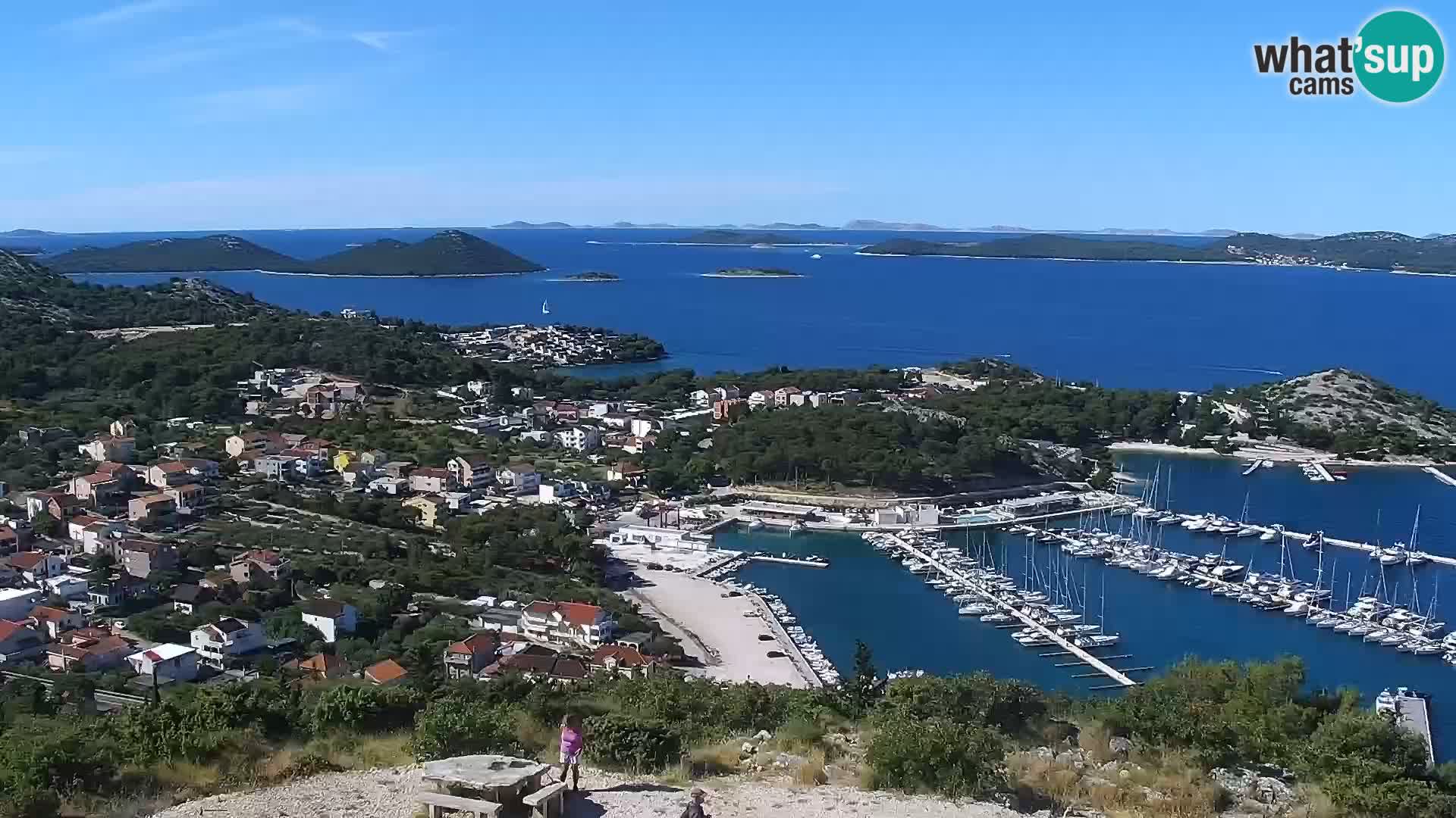 Webcam Pakoštane – Drage – Kornati – Vransko Jezero